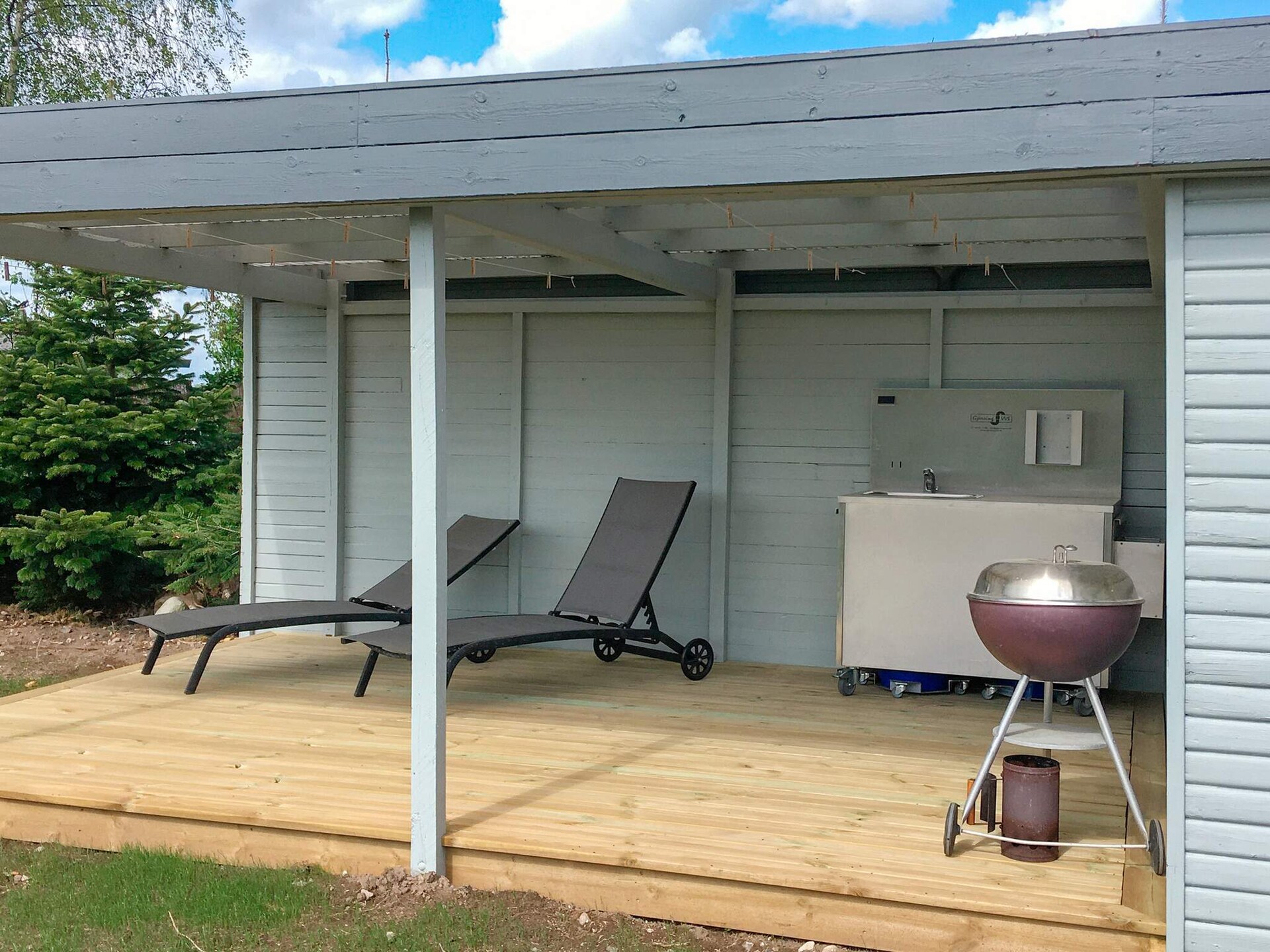 Wellnessvilla nabij Hasmark Strand met binnen- en buitenwhirlpool voor 8 personen - foto 3