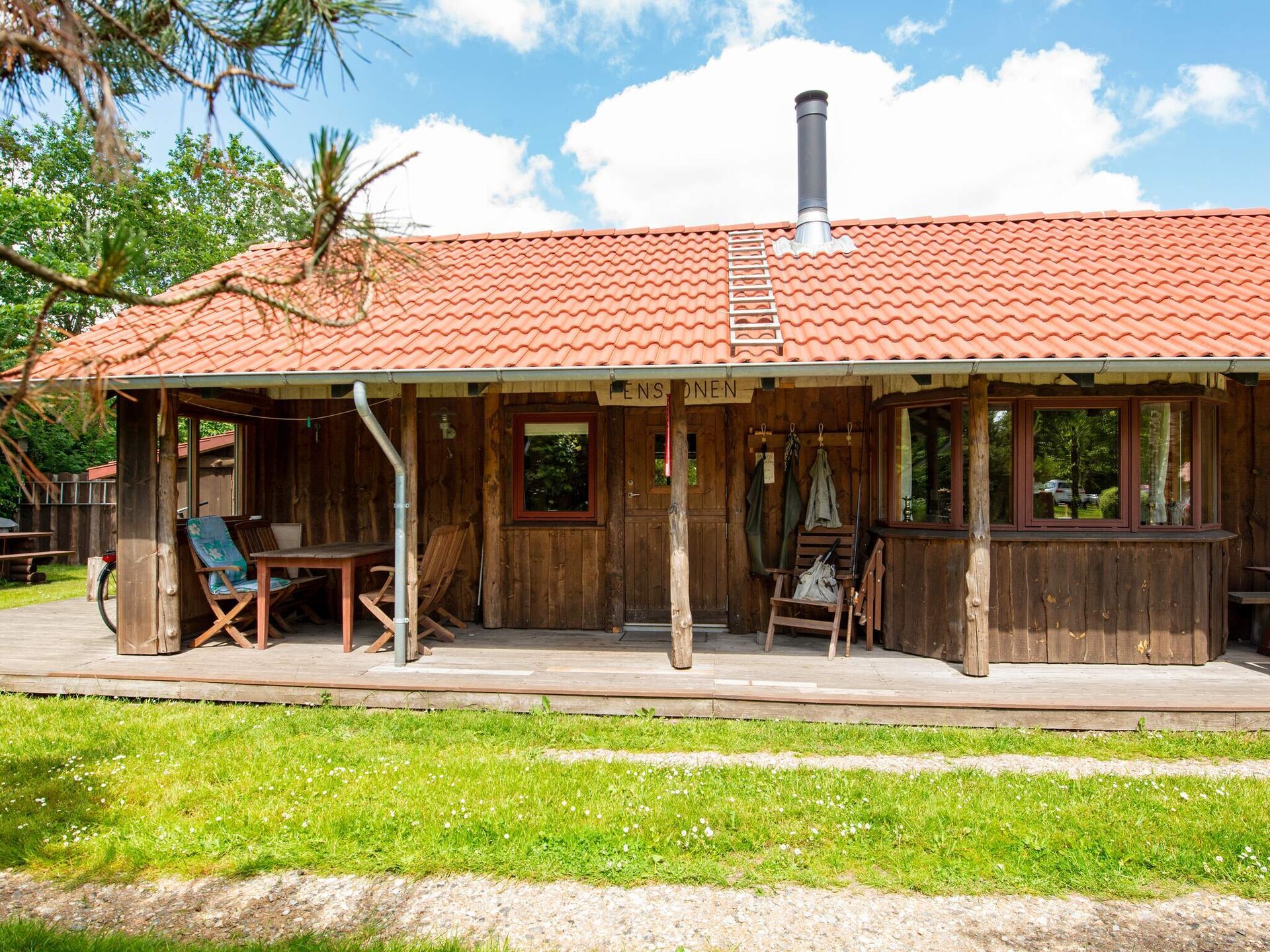 Houten vakantiehuis voor 6 personen aan de Holme Å bij Hovborg - foto 33