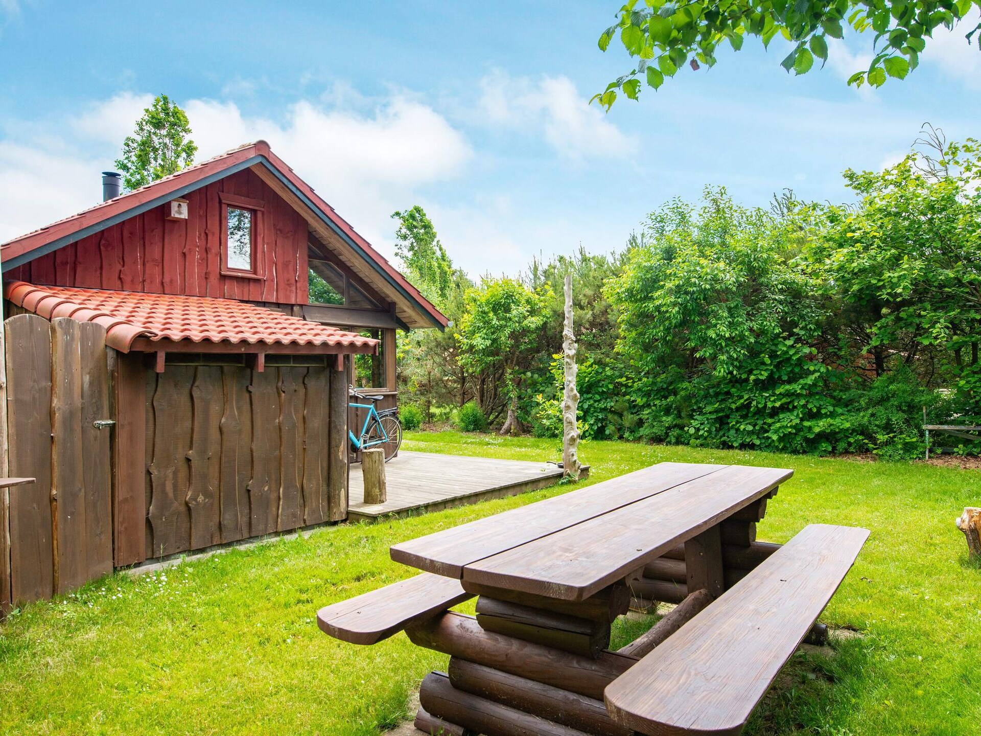 Houten vakantiehuis voor 6 personen aan de Holme Å bij Hovborg - foto 35