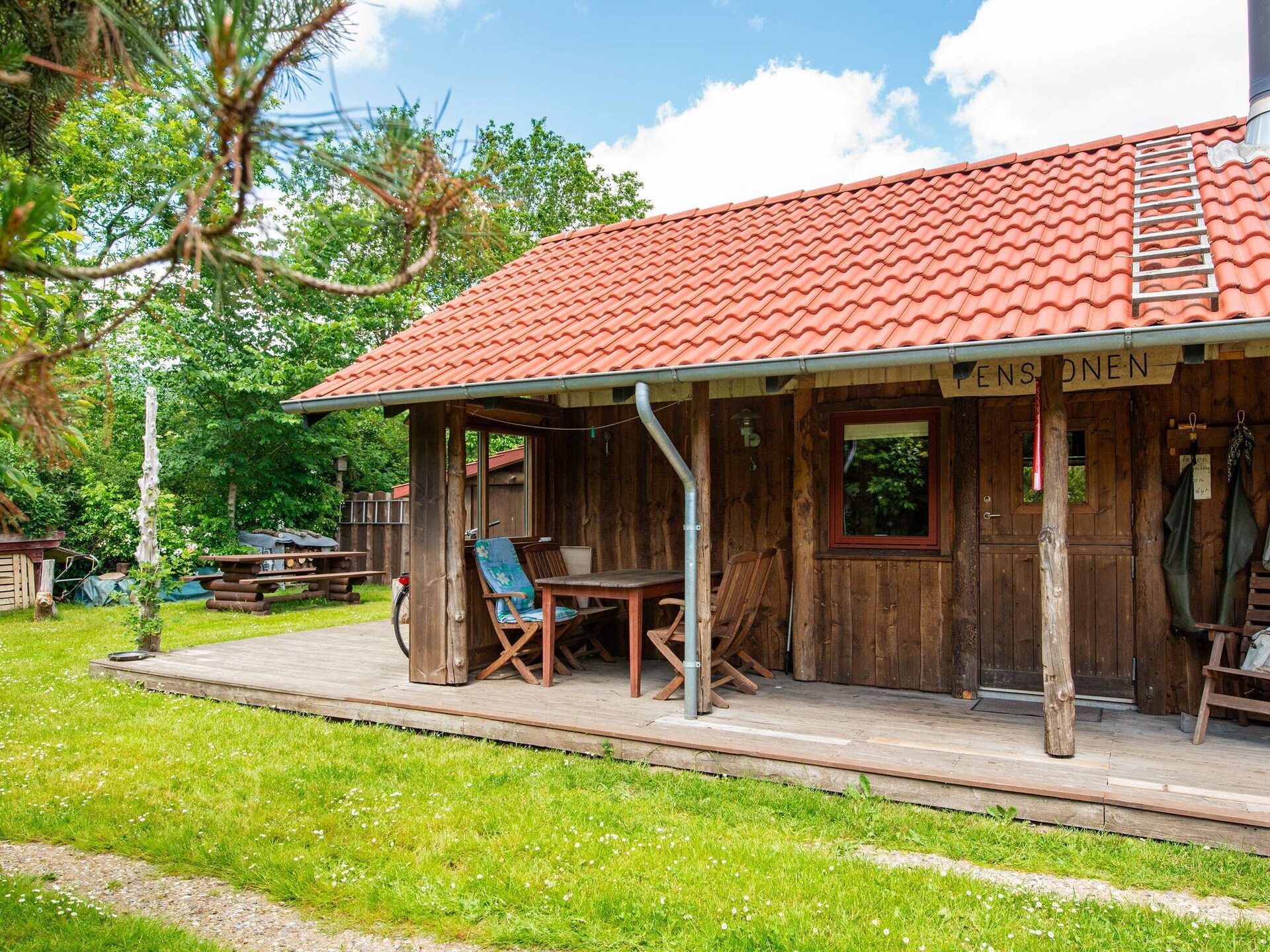 Houten vakantiehuis voor 6 personen aan de Holme Å bij Hovborg - foto 36