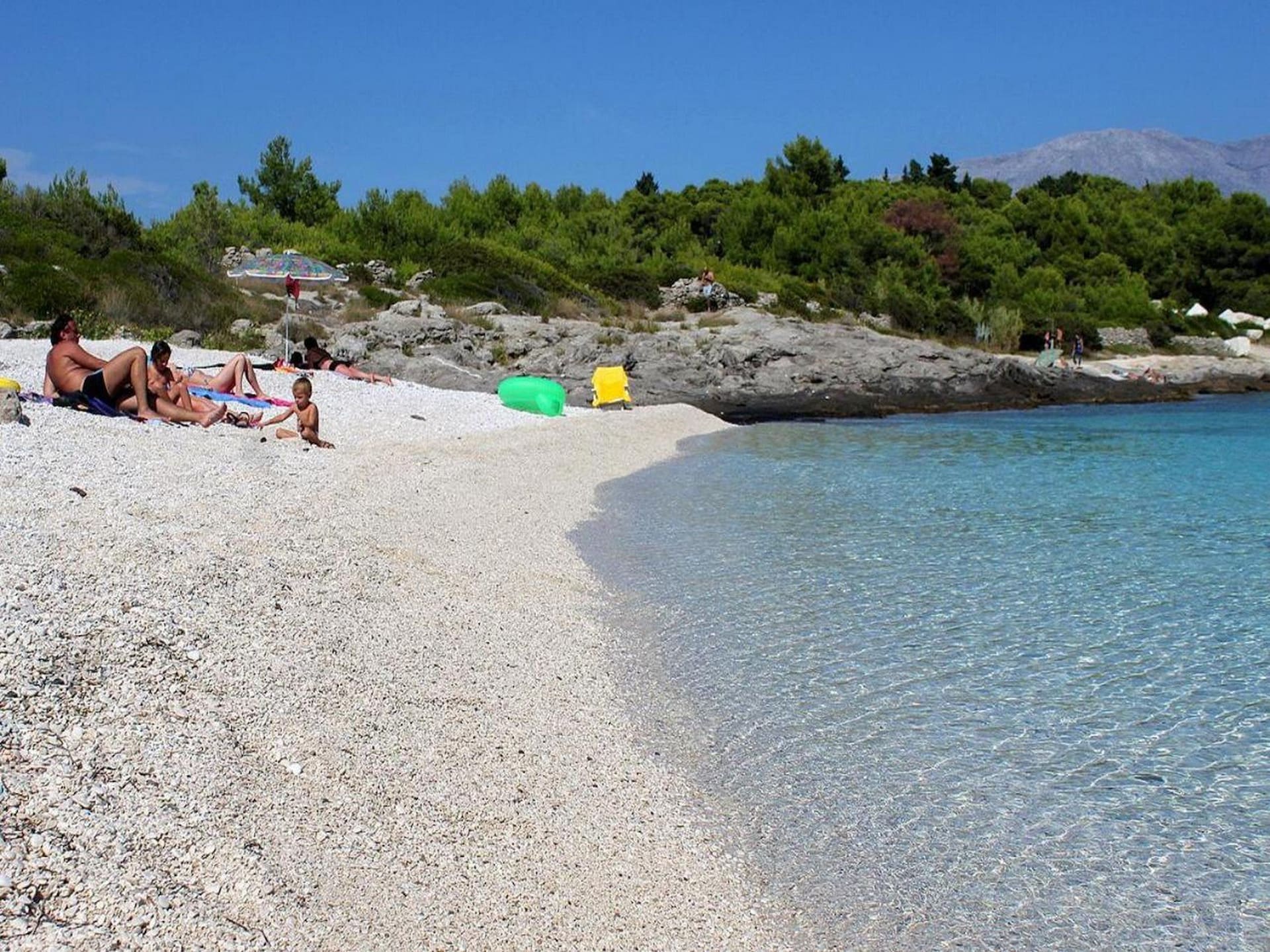 Appartement OM: Zeezicht & Balkon op 20m van het Strand in Povlja, Brač - foto 21