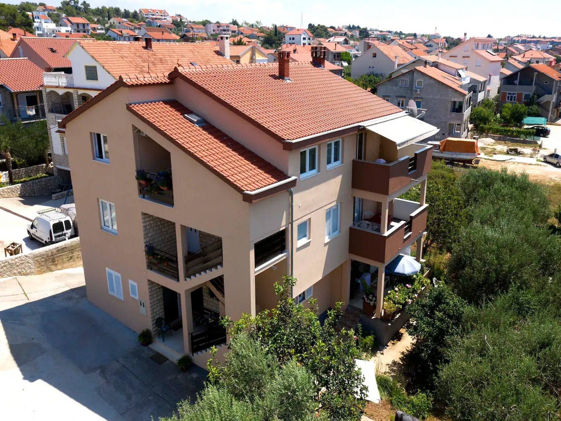 Studio Roberta in Zadar: knus appartement met balkon, vlakbij het strand - foto 3
