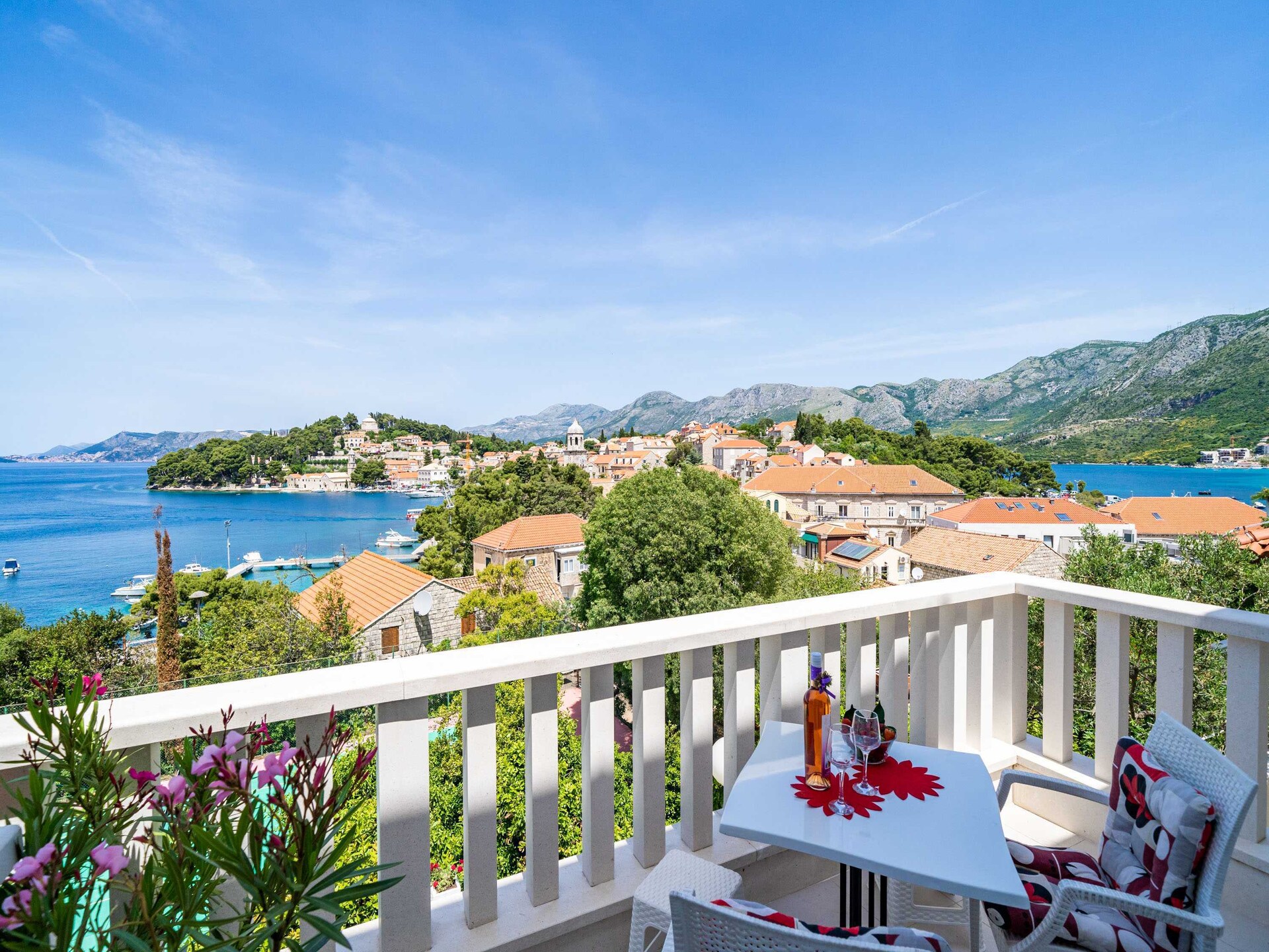 Studio met zeezichtbalkon op 100m van het strand in Cavtat - foto 31