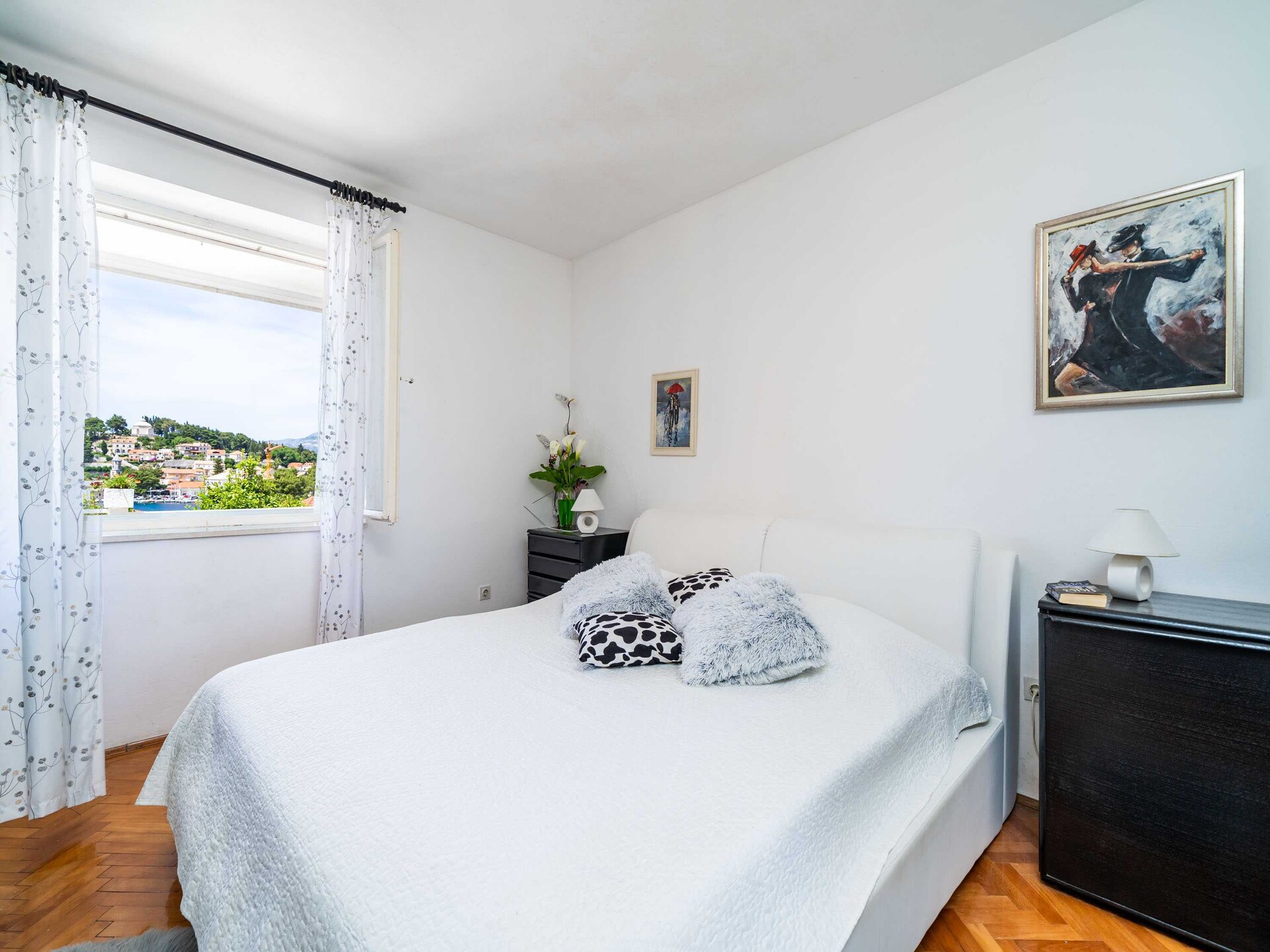 Ruim appartement met zeezicht en terras op 100 meter van het strand in Cavtat - foto 4