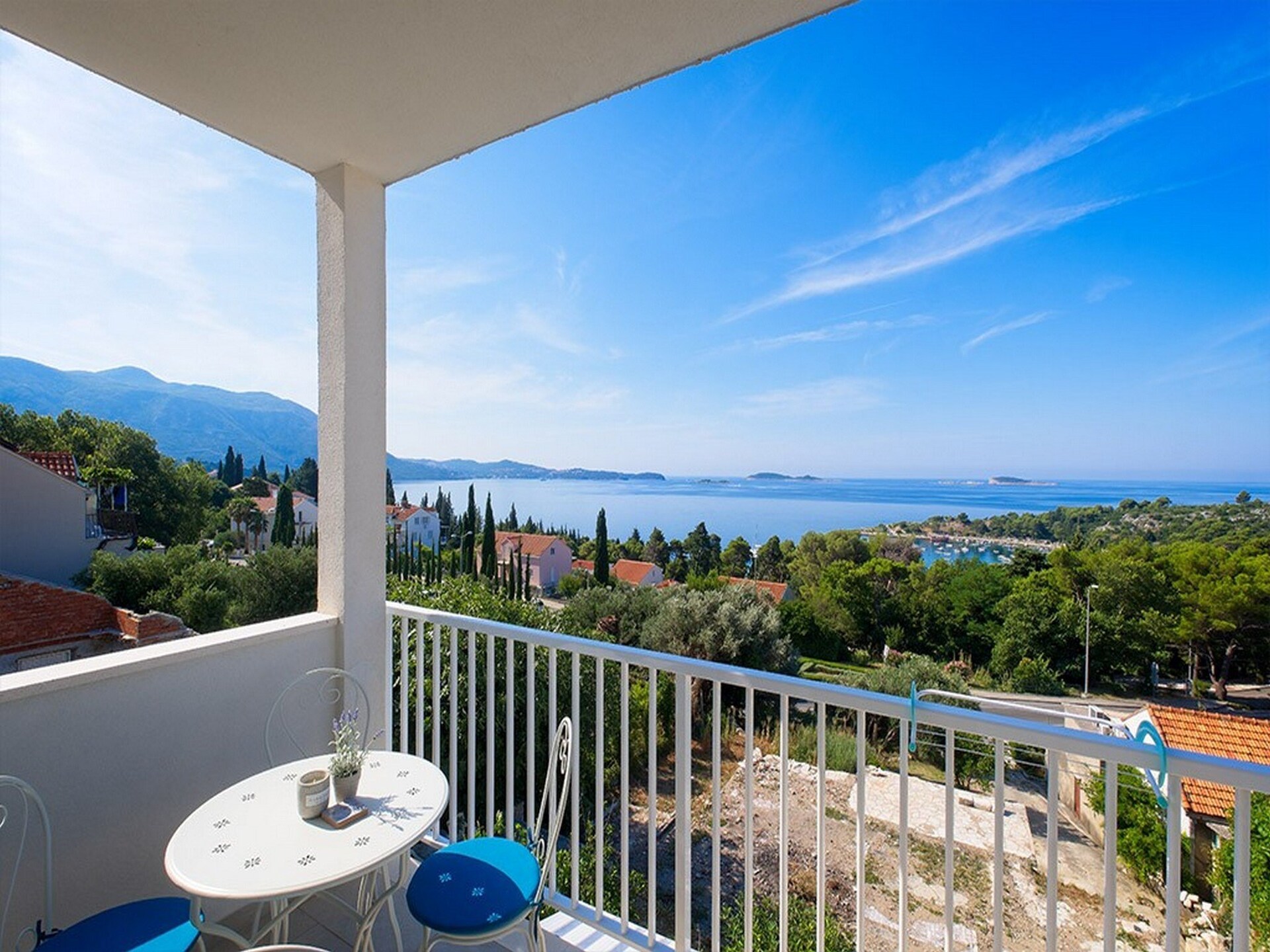 Appartement met balkon en zeezicht op 200m van het strand in Mlini - foto 2