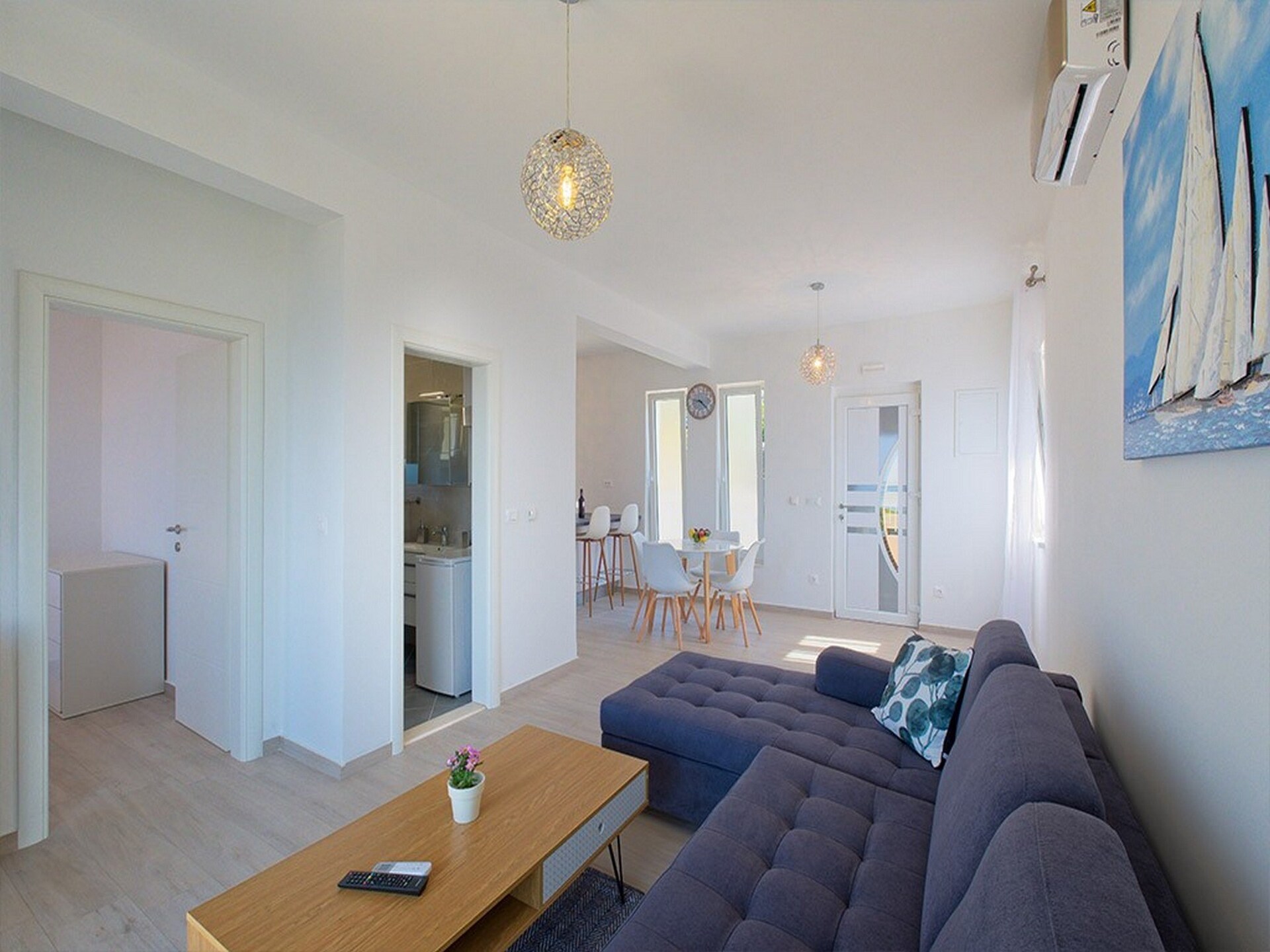Appartement met balkon en zeezicht op 200m van het strand in Mlini - foto 8