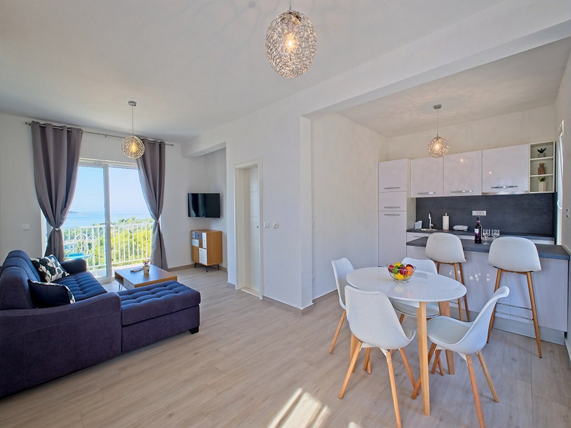 Appartement met balkon en zeezicht op 200m van het strand in Mlini - foto 15
