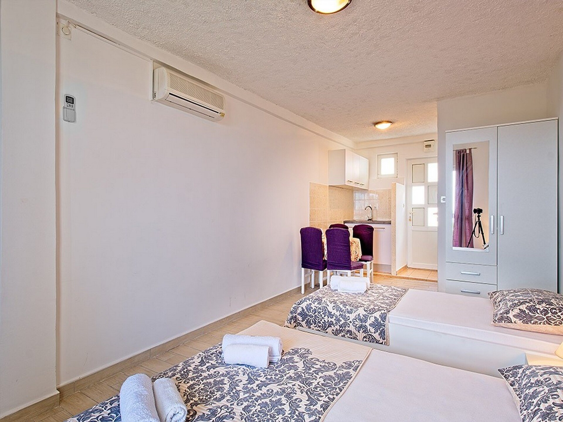 Studio met balkon en zeezicht in Mlini, 200m van strand - foto 13