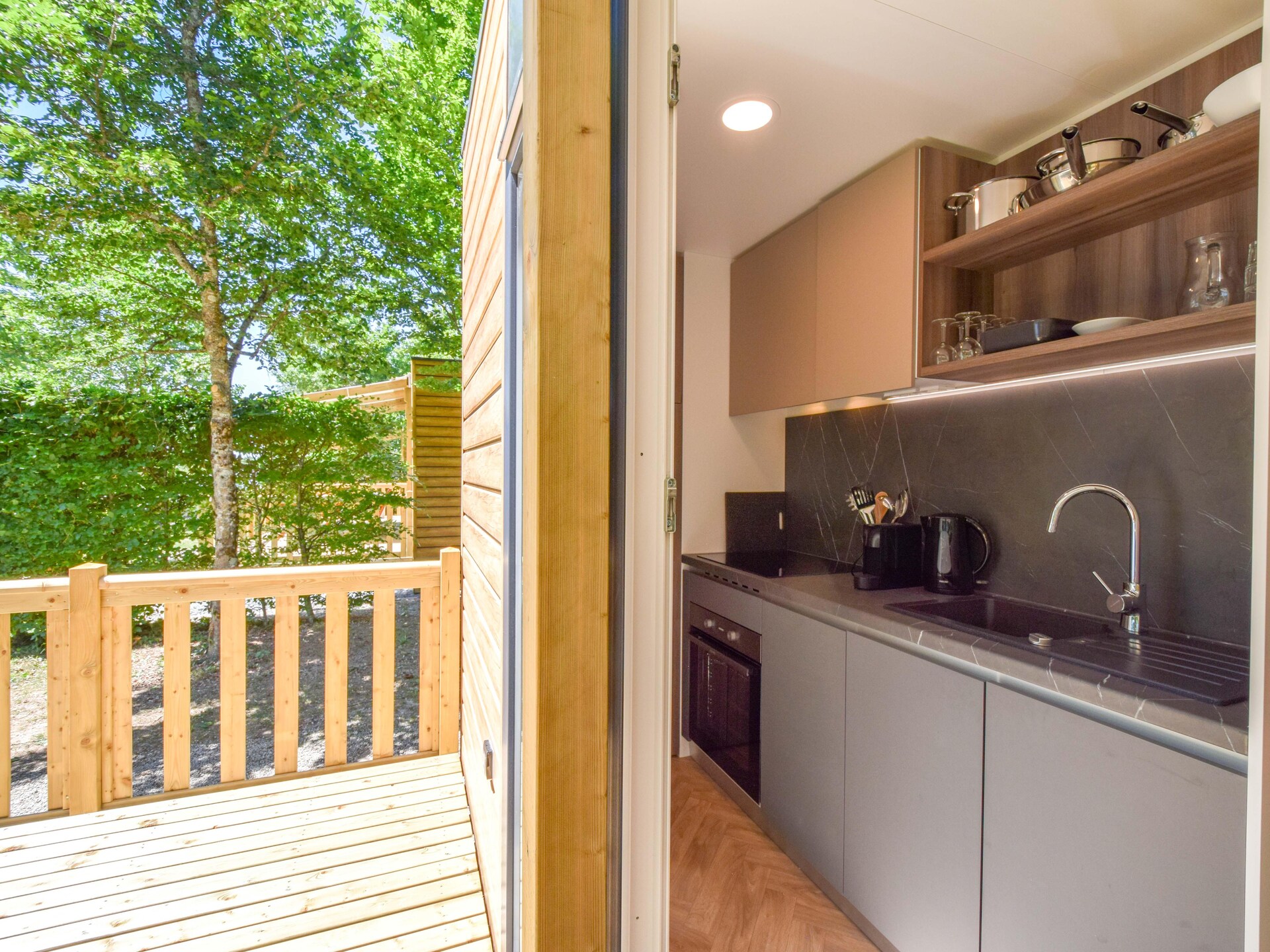 Chalet aan het meer in de Dordogne met zwembad, 6 personen - foto 9