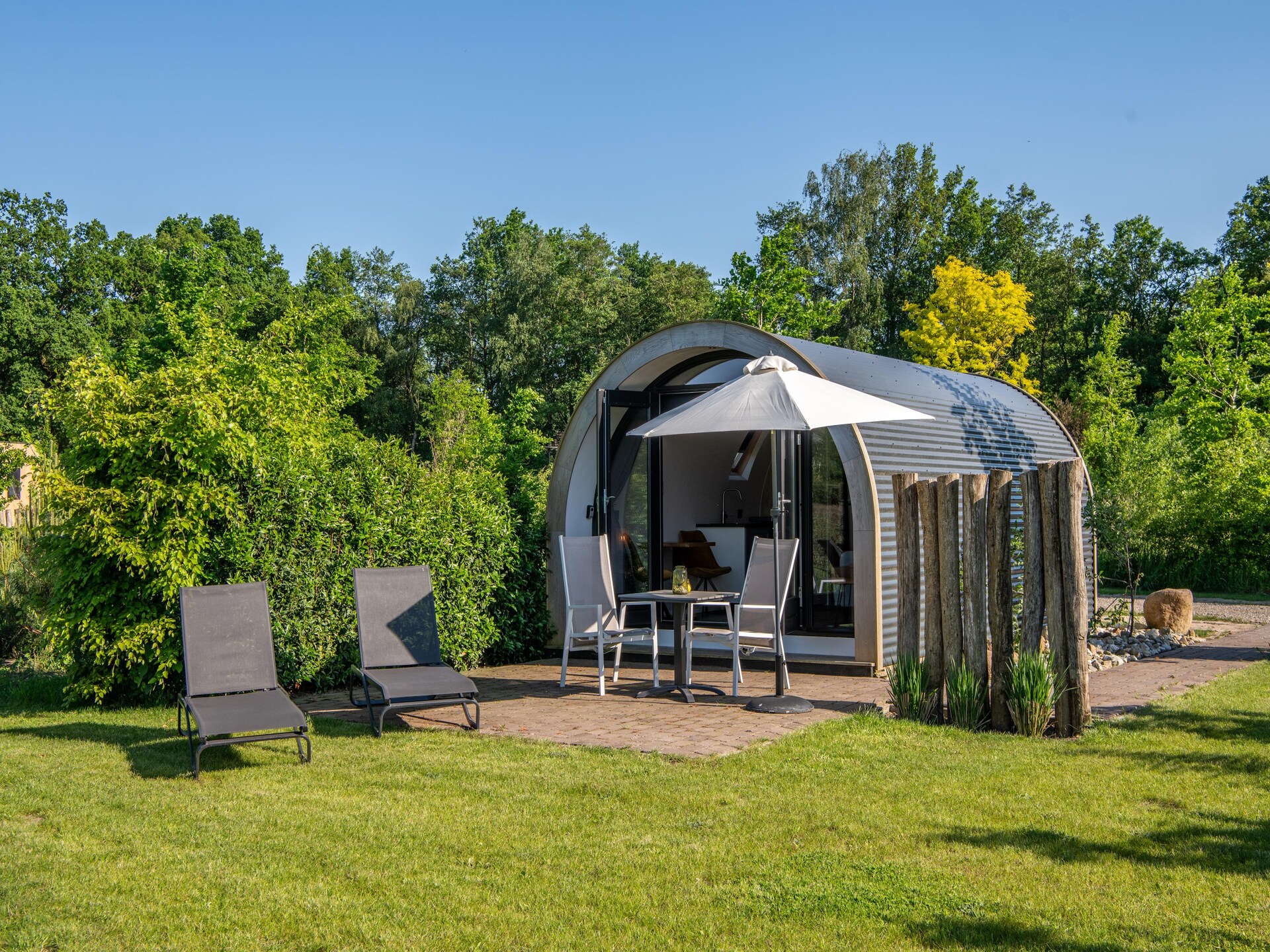 Natuurlodge Tureluur in Dalerveen met privé hottub in het bos - foto 12