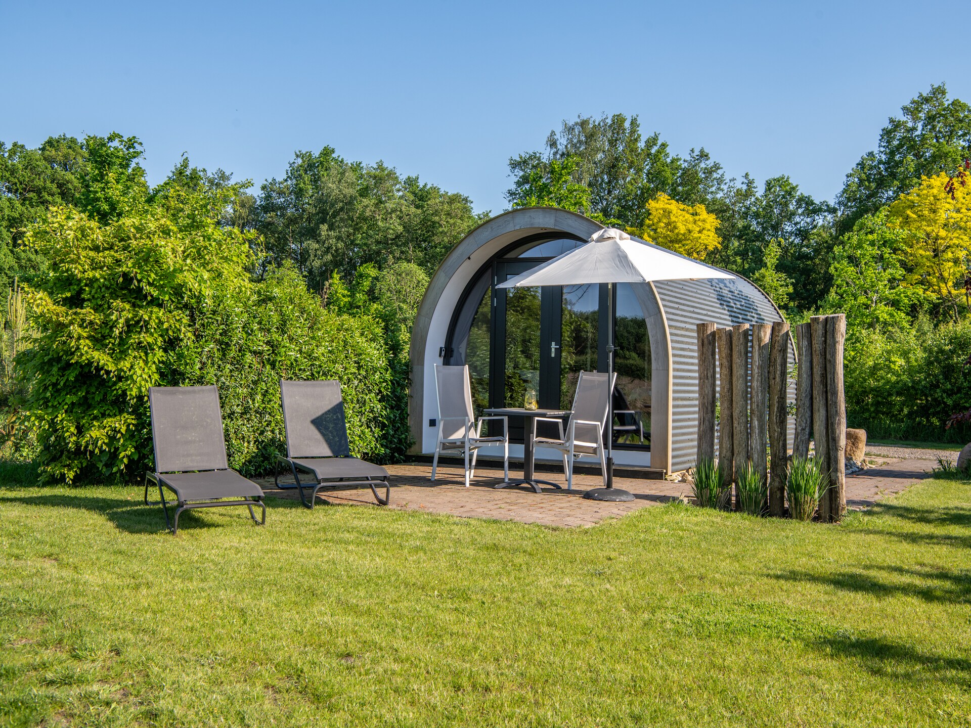 Natuurlodge Tureluur in Dalerveen met privé hottub in het bos - foto 1