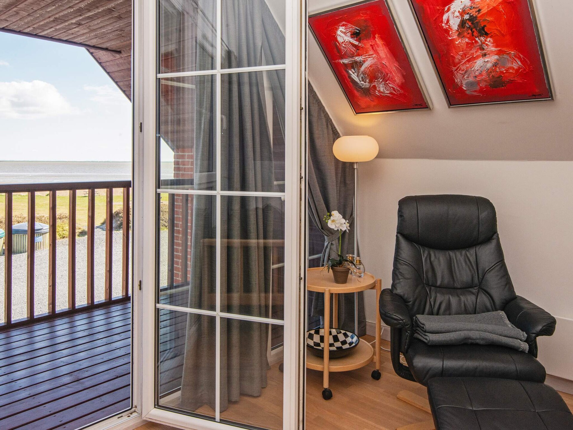 Modern vakantiehuis op 130m van de zee met uitzicht over de Waddenzee - foto 9
