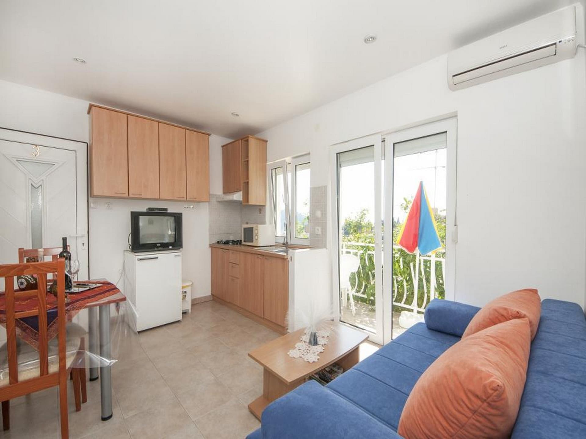 Aan zee: Comfortabel appartement in Brna voor 2 personen - foto 12