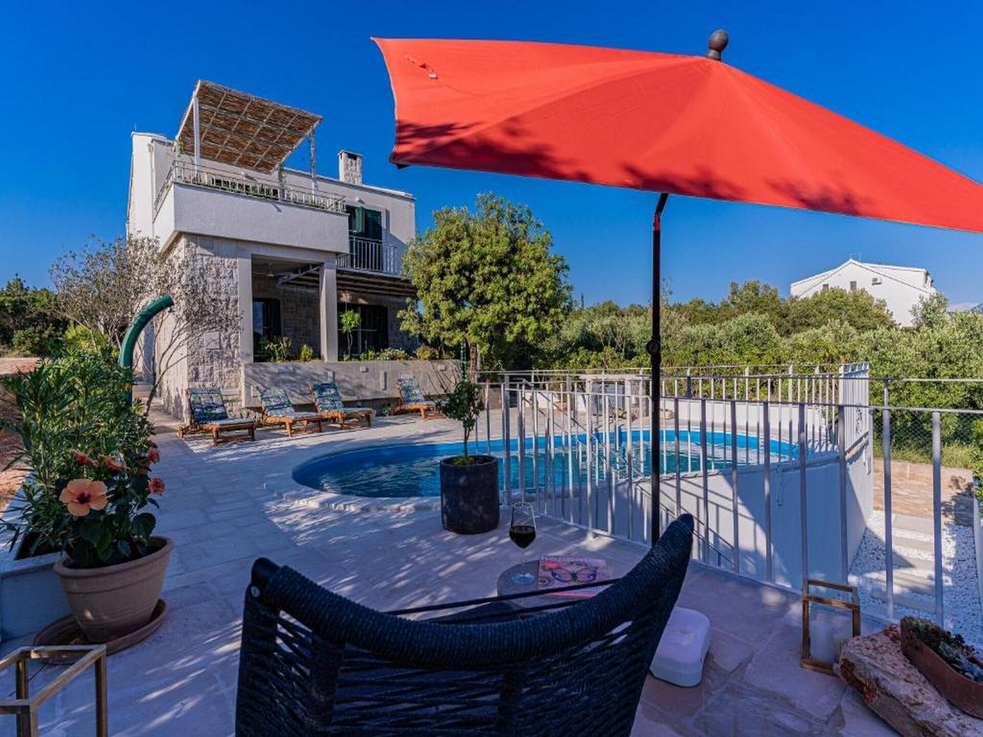 Villa Vera: Vrijstaande villa met privézwembad op 100 meter van zee in Lovište - foto 34
