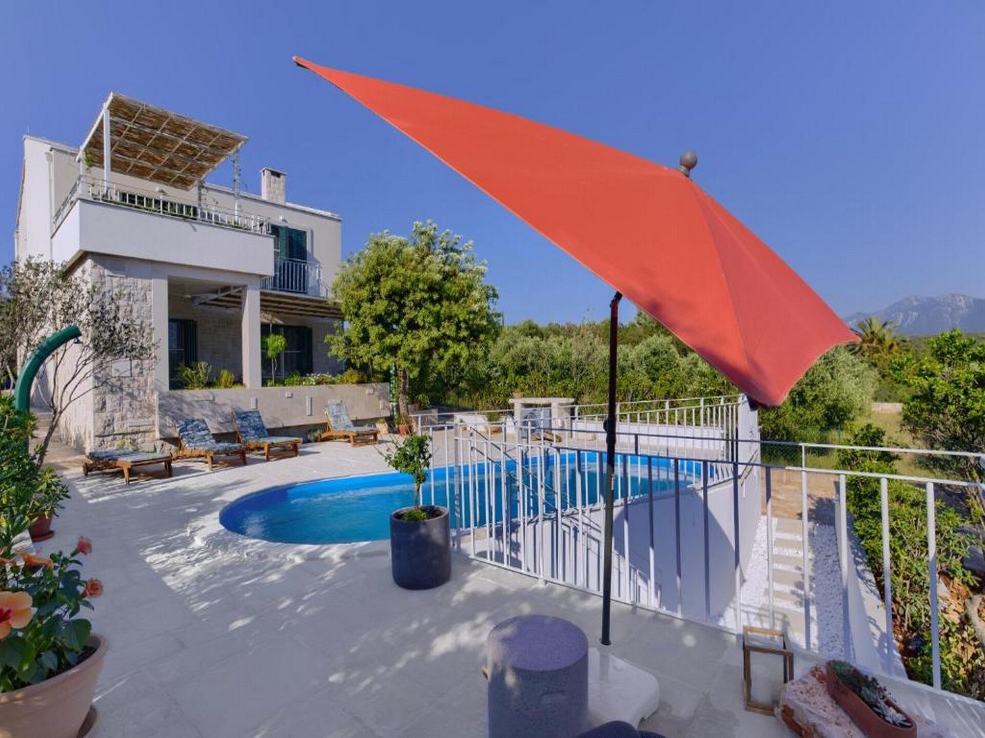 Villa Vera: Vrijstaande villa met privézwembad op 100 meter van zee in Lovište - foto 32