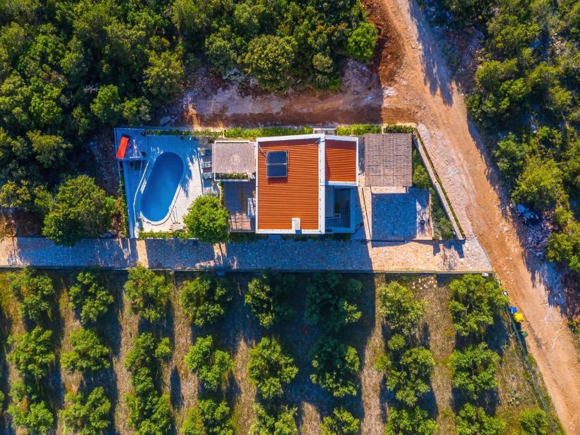 Villa Vera: Vrijstaande villa met privézwembad op 100 meter van zee in Lovište - foto 36