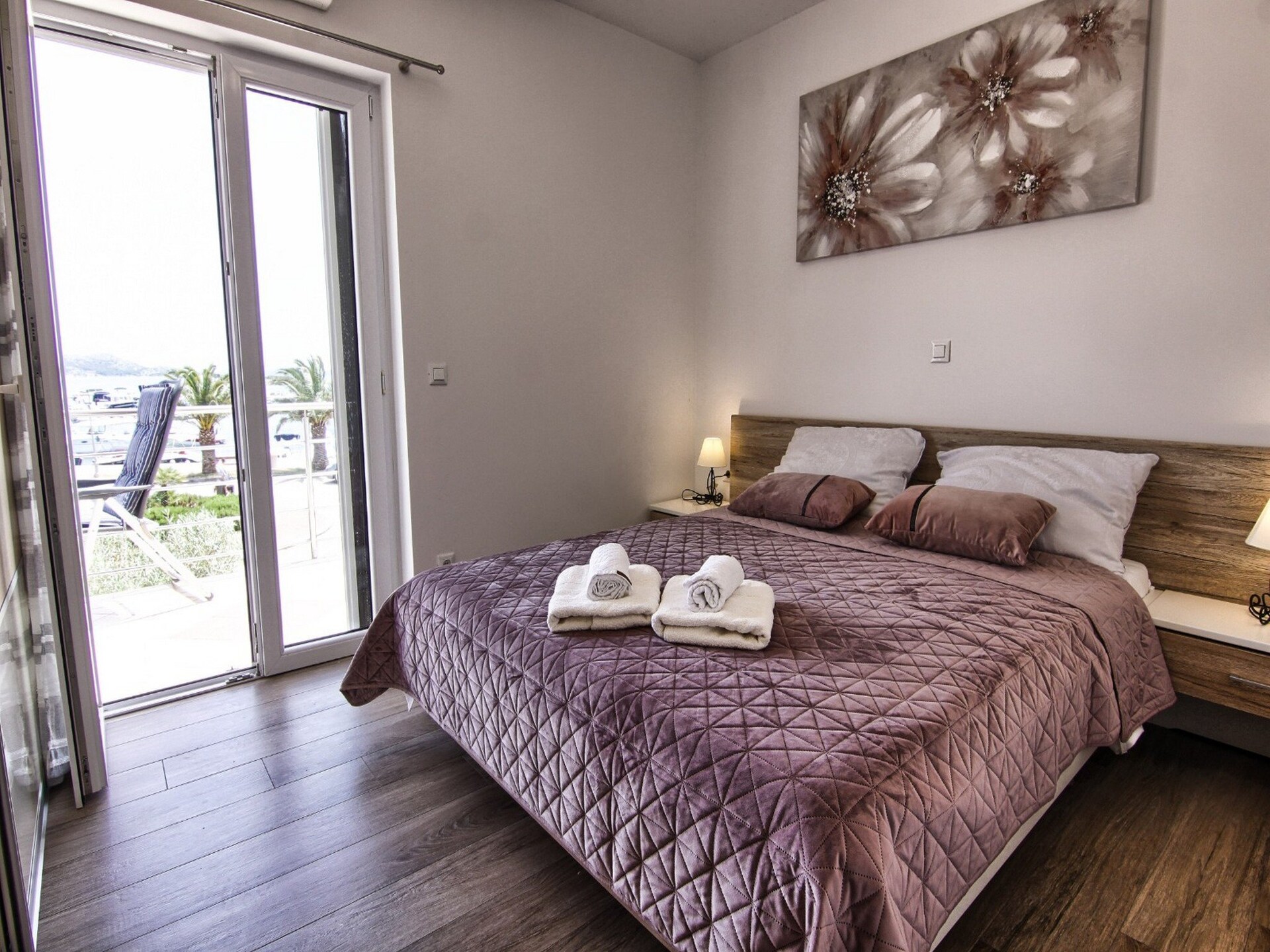 Licht appartement met zeezicht en terras in Pakoštane - foto 2