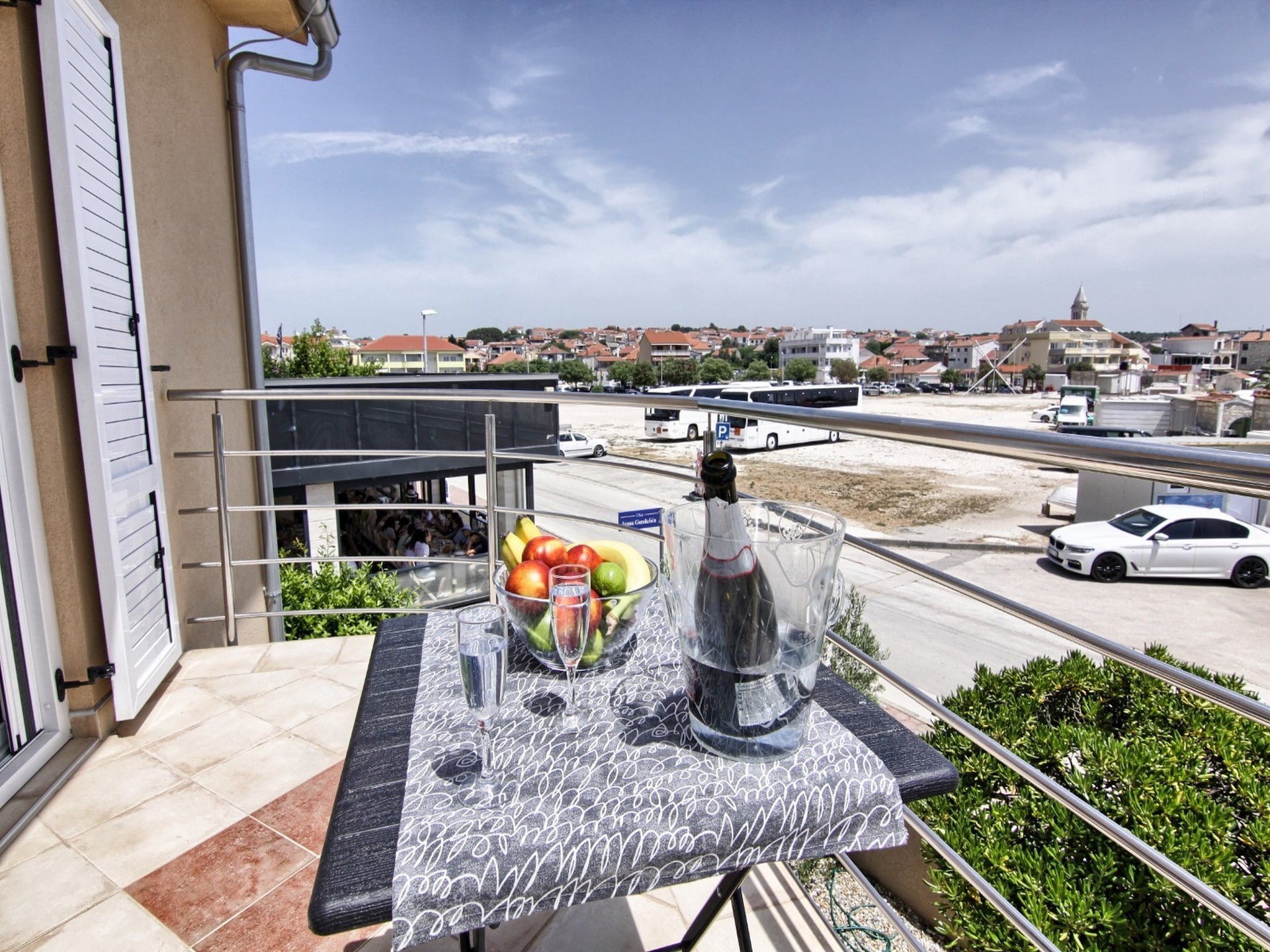 Licht appartement met zeezicht en terras in Pakoštane - foto 14