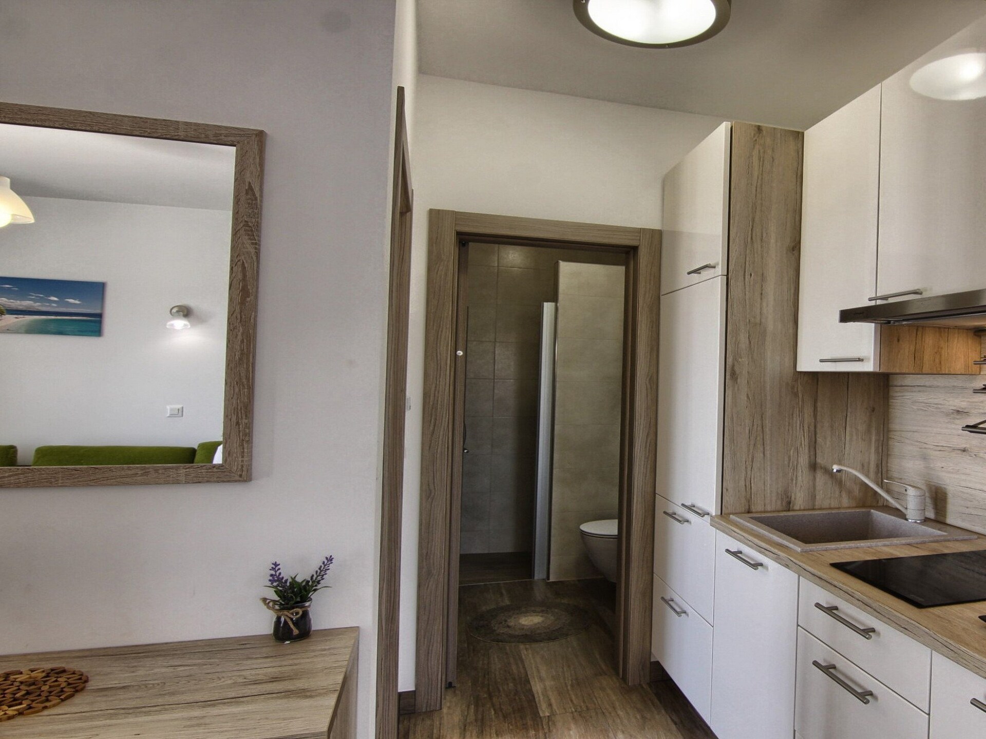 Licht appartement met zeezicht en terras in Pakoštane - foto 7