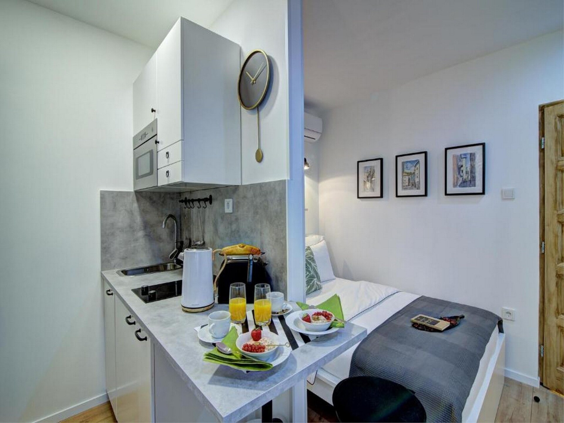 Historisch studio-appartement in hartje Senj, 200m van het strand - foto 5