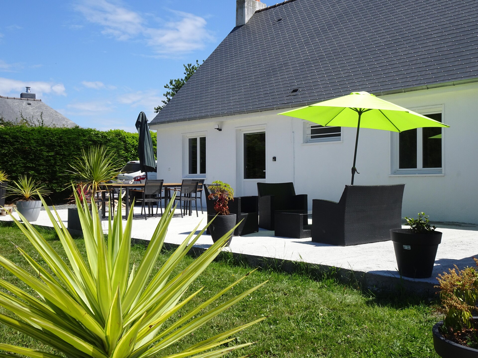 Eigentijds vakantiehuis met tuin, 2,5 km van de Roze Granietkust - foto 1