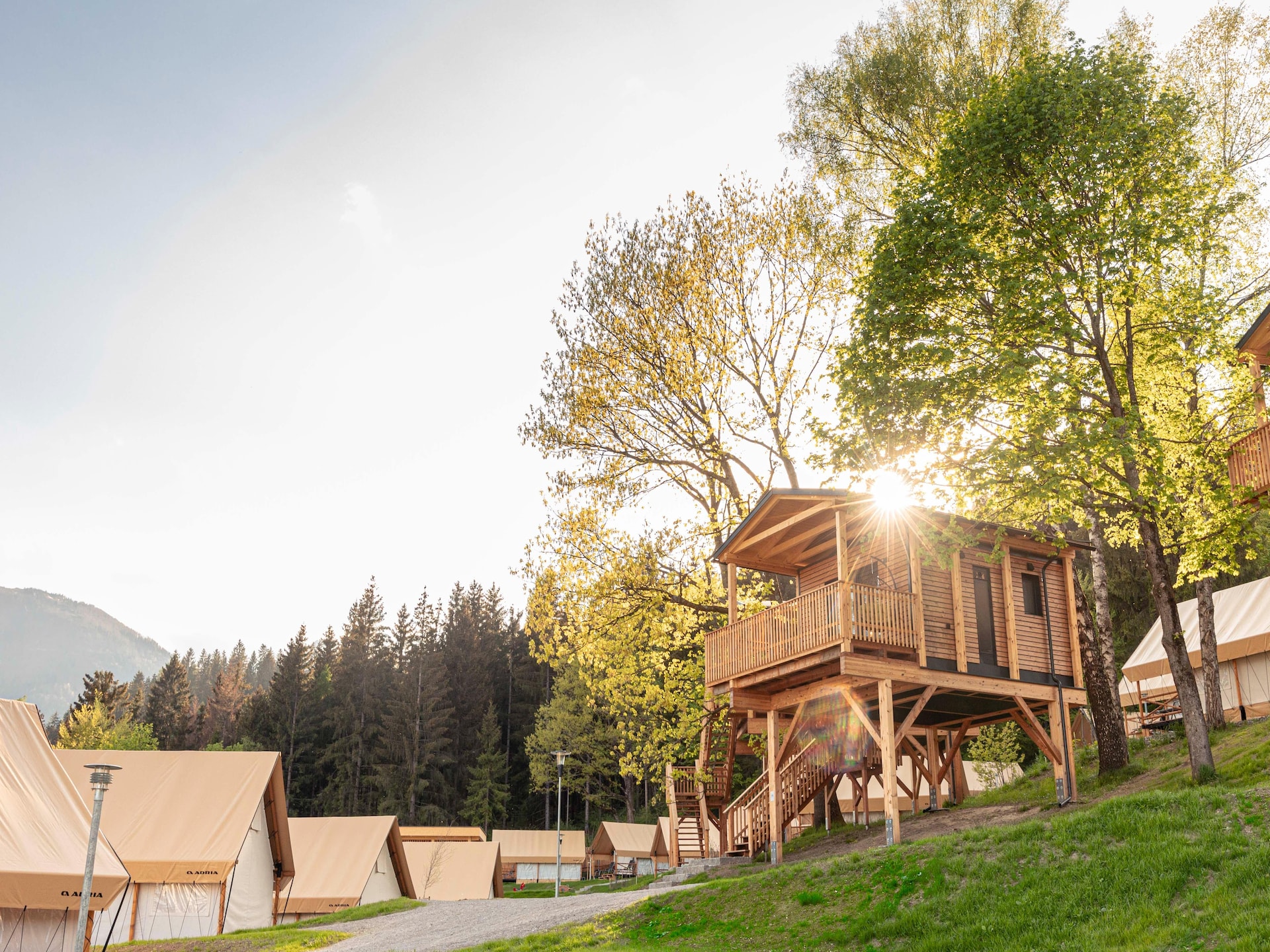 Luxe safaritent voor 6 personen in Kötschach-Mauthen - foto 5
