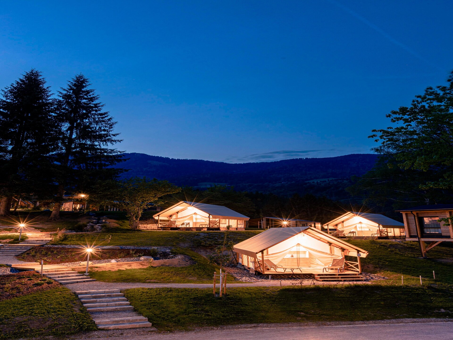 Luxe safaritent voor 6 personen in Kötschach-Mauthen - foto 2