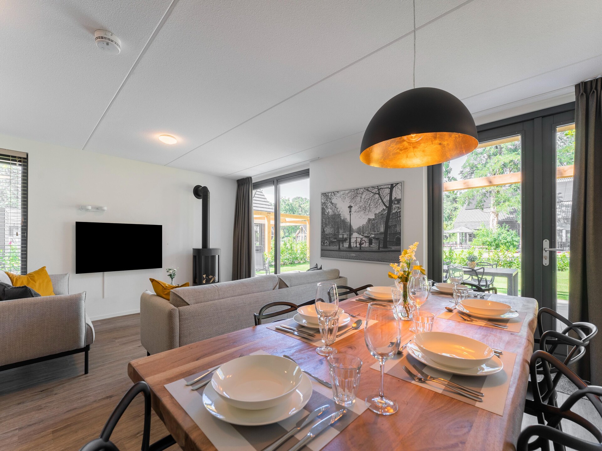 Boschhuis Boucle: vrijstaand vakantiehuis met uitzicht op water in Lochem - foto 11