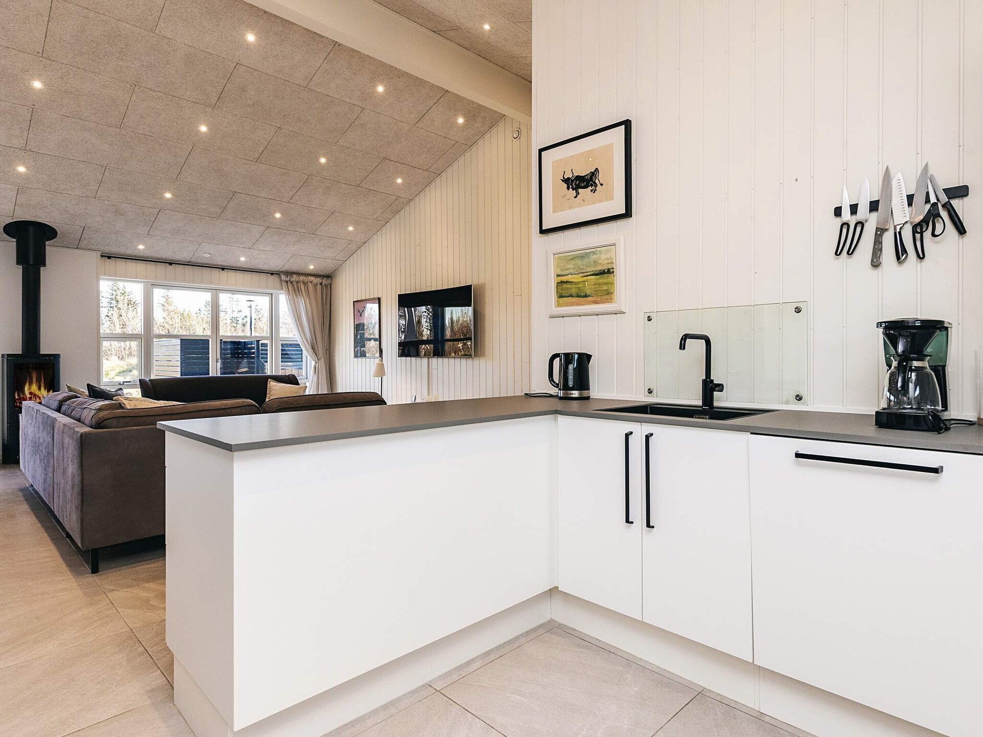 Luxe vakantiehuis voor 12 personen met sauna, wildnisbad en activiteitenruimte op 300m van zee - foto 21