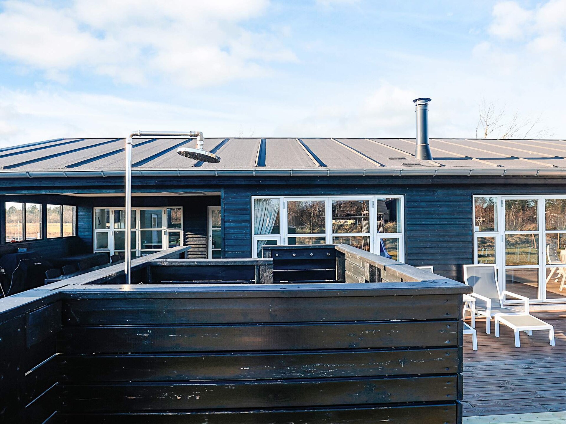Luxe vakantiehuis voor 12 personen met sauna, wildnisbad en activiteitenruimte op 300m van zee - foto 41