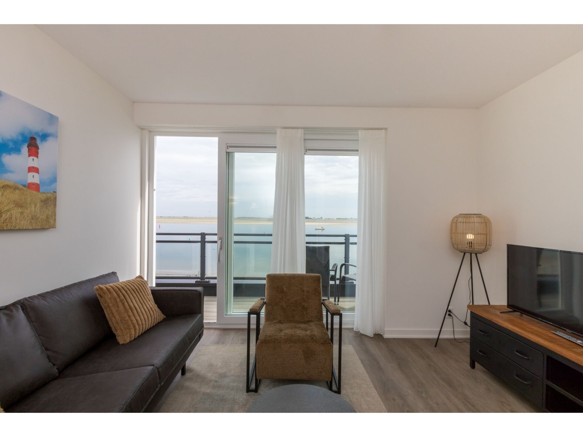 Appartement Vista Maris 22: panoramisch uitzicht over jachthaven en Schelde - foto 6