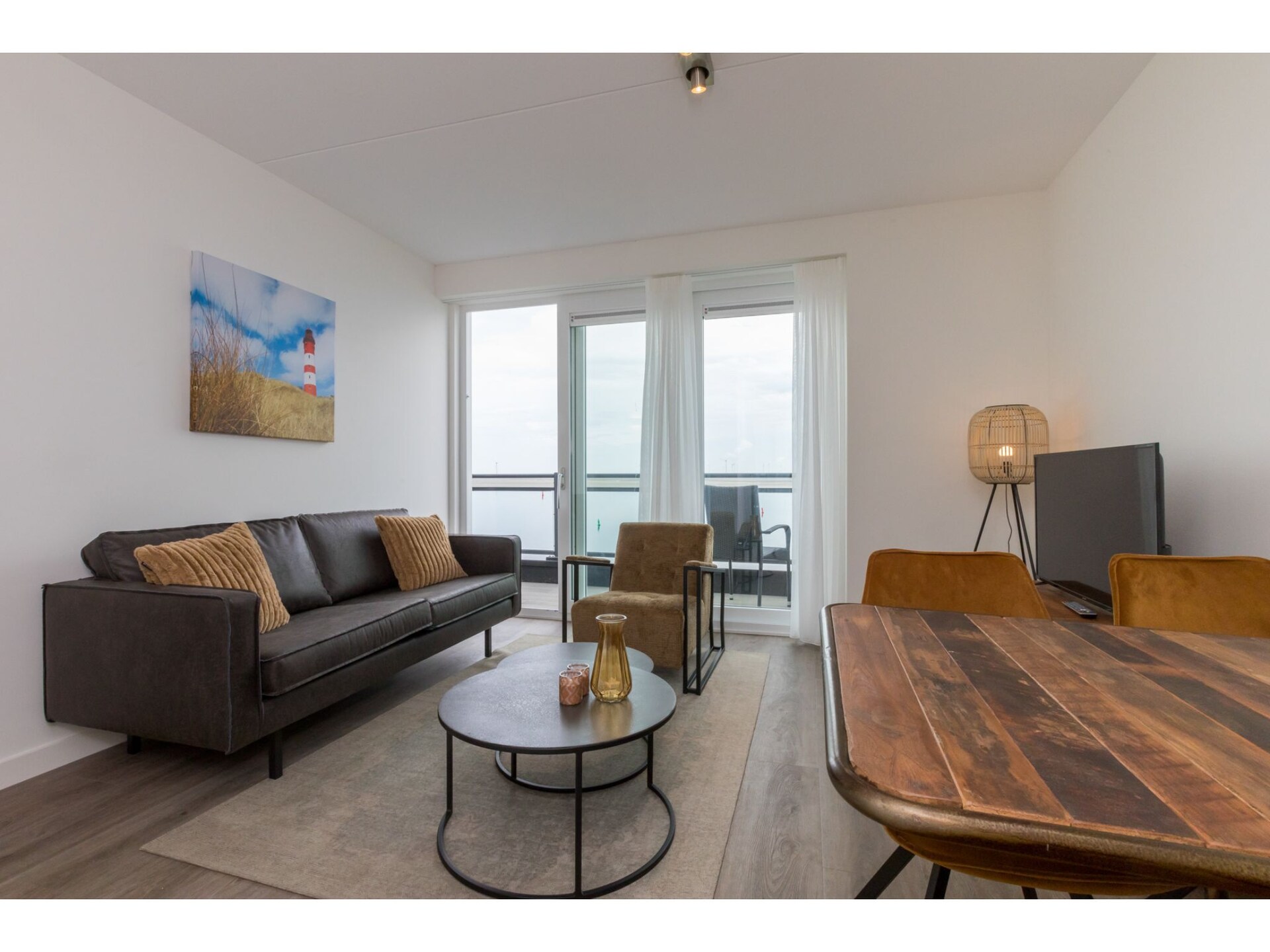 Appartement Vista Maris 22: panoramisch uitzicht over jachthaven en Schelde - foto 9