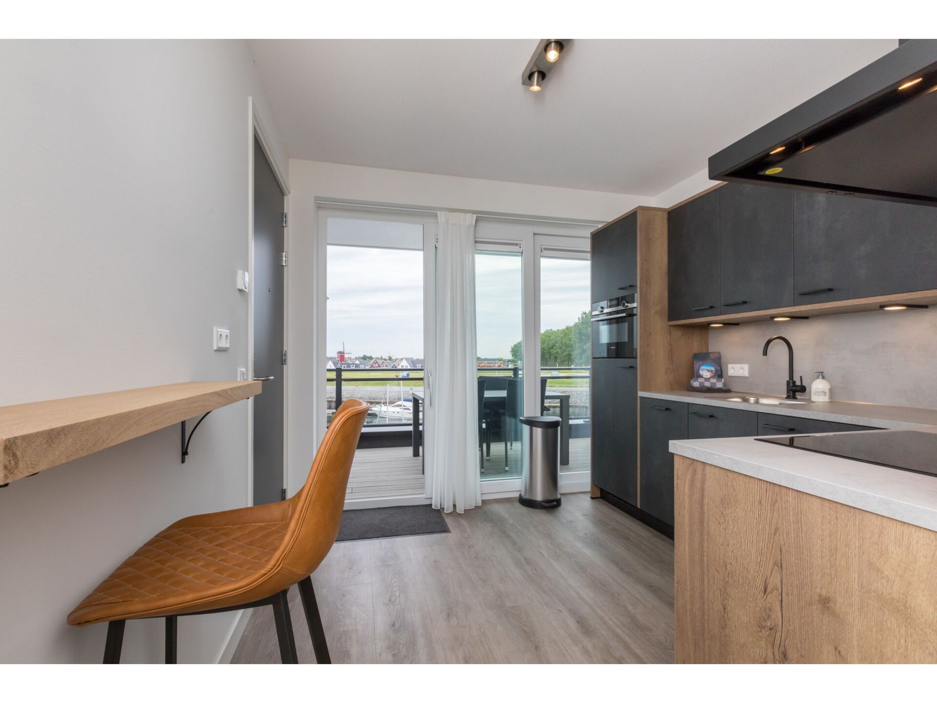 Appartement Vista Maris 22: panoramisch uitzicht over jachthaven en Schelde - foto 10