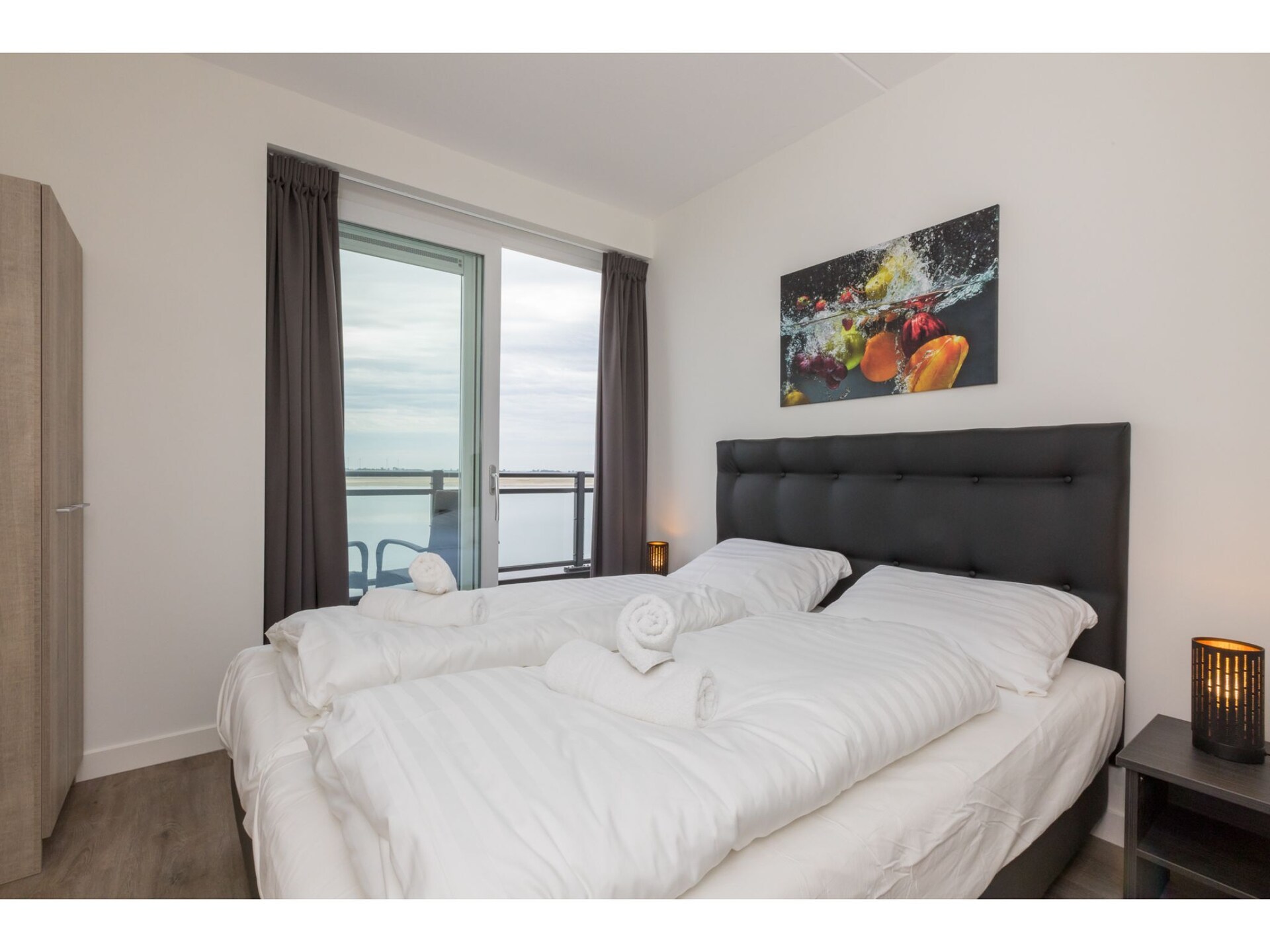 Appartement Vista Maris 22: panoramisch uitzicht over jachthaven en Schelde - foto 14