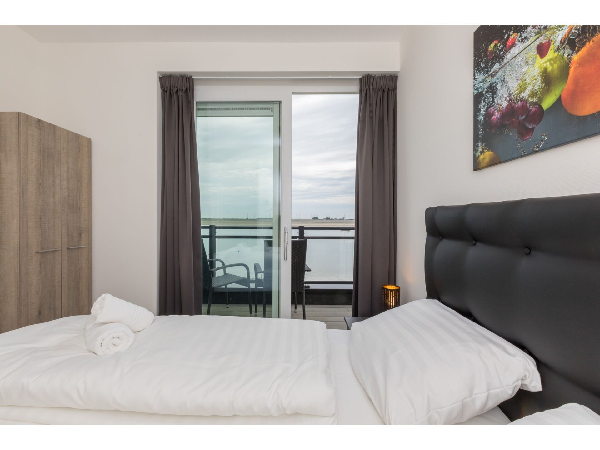 Appartement Vista Maris 22: panoramisch uitzicht over jachthaven en Schelde - foto 15