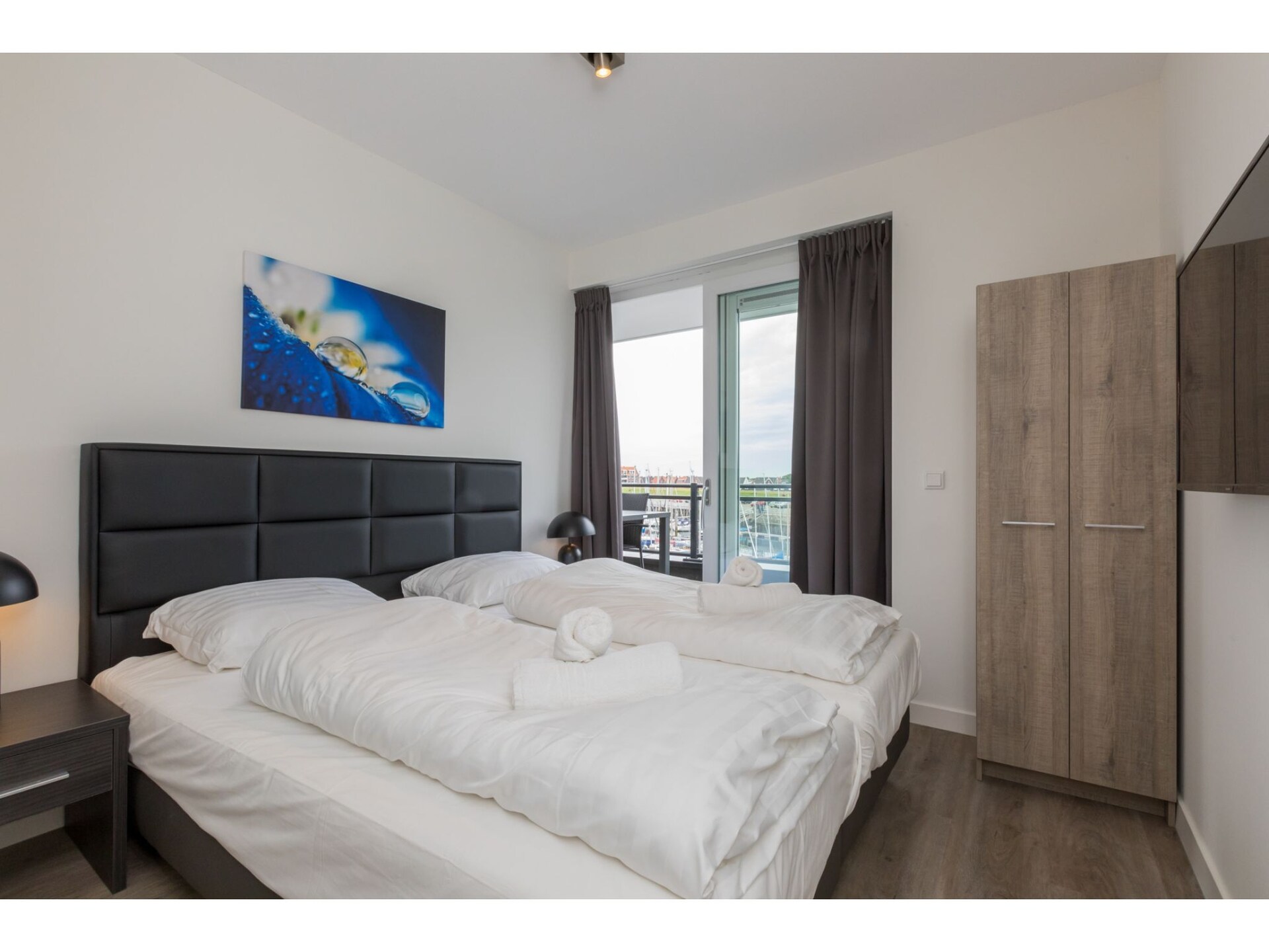 Appartement Vista Maris 22: panoramisch uitzicht over jachthaven en Schelde - foto 16