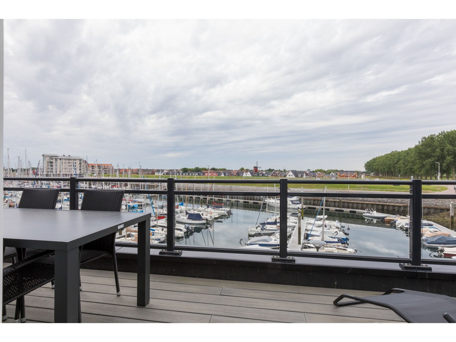 Appartement Vista Maris 22: panoramisch uitzicht over jachthaven en Schelde - foto 24