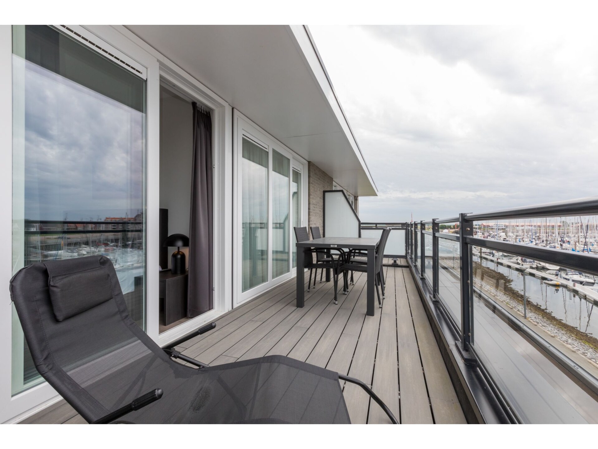 Appartement Vista Maris 22: panoramisch uitzicht over jachthaven en Schelde - foto 26
