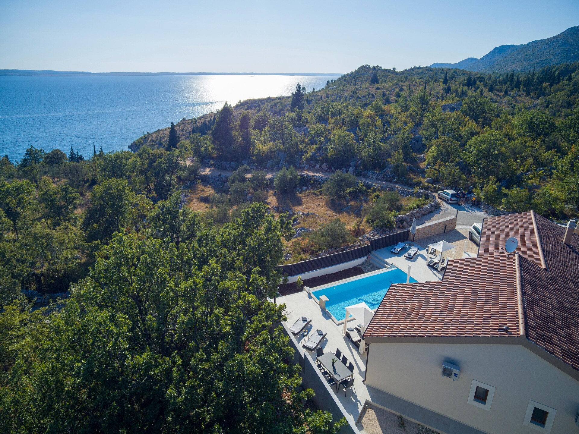 Villa Ivana 2: Ruime villa met privézwembad nabij zee en Paklenica - foto 37