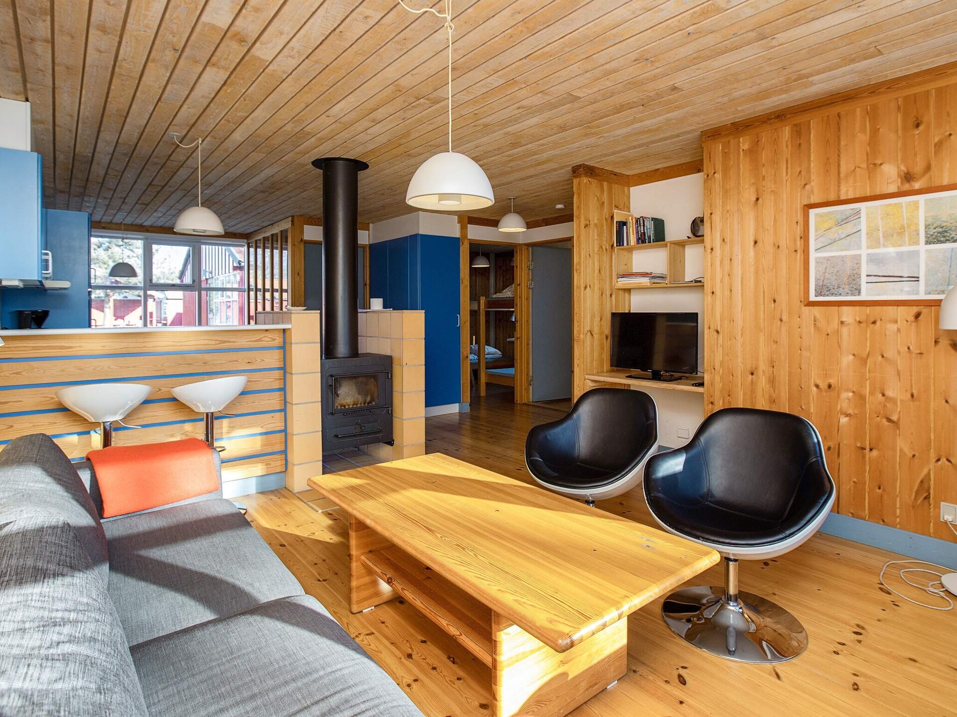 Gerenoveerd vakantiehuis bij het zandstrand in Væggerløse - foto 33