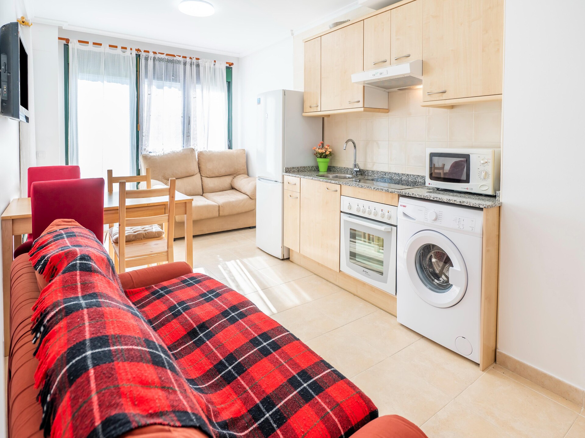 Licht appartement in Posada de Llanes, dichtbij zee en Llanes - foto 1