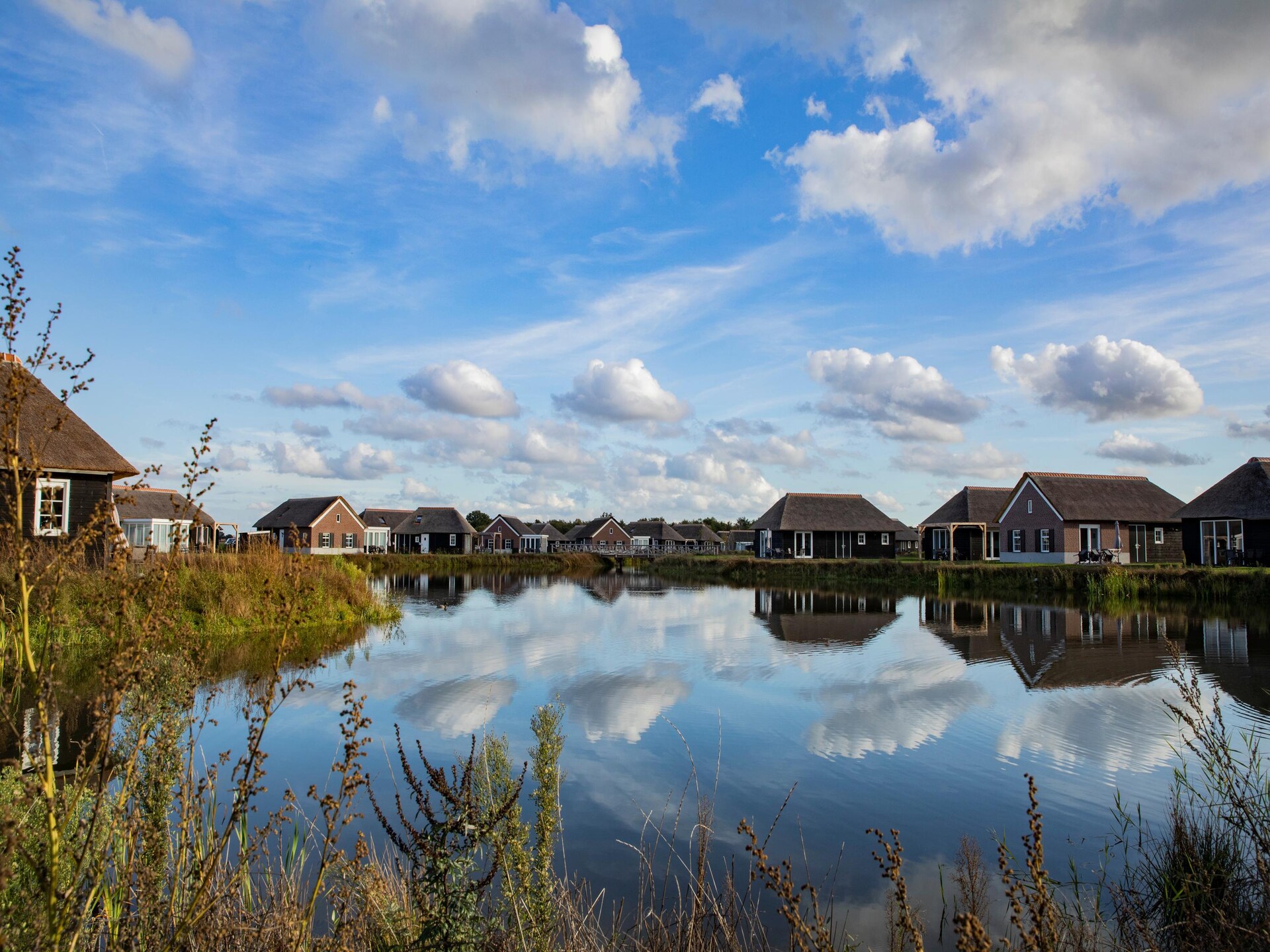Luxe rietgedekte villa met tuin op vakantiepark in Someren, Brabant - foto 20