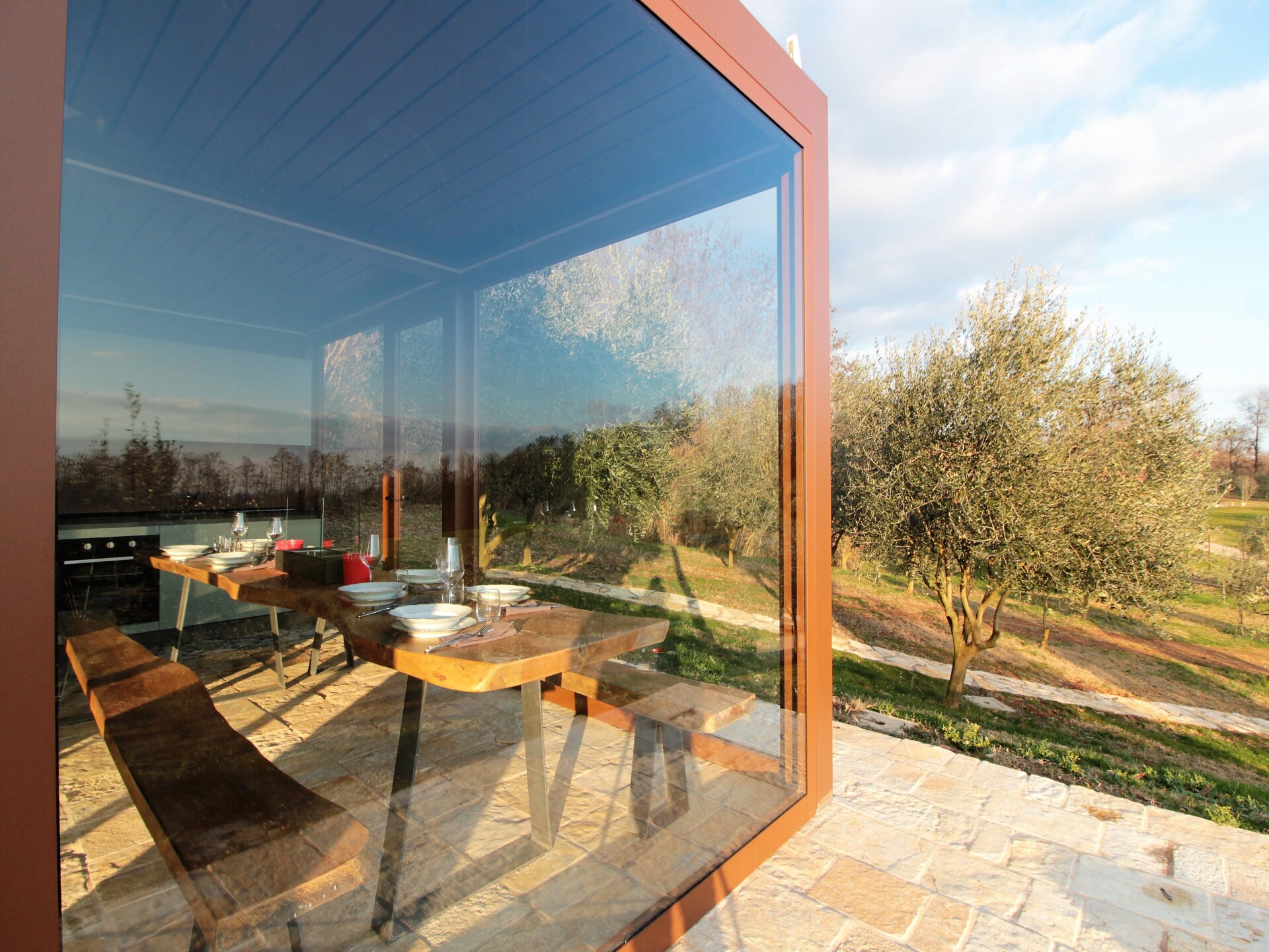 Dolce Colle: Luxe chalet met wellness tussen olijfbomen in Veneto - foto 7