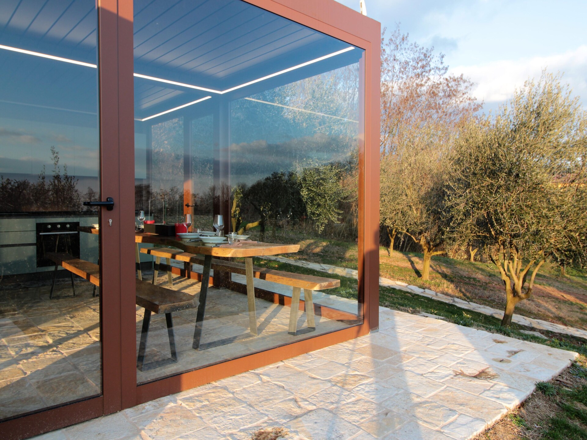 Dolce Colle: Luxe chalet met wellness tussen olijfbomen in Veneto - foto 10