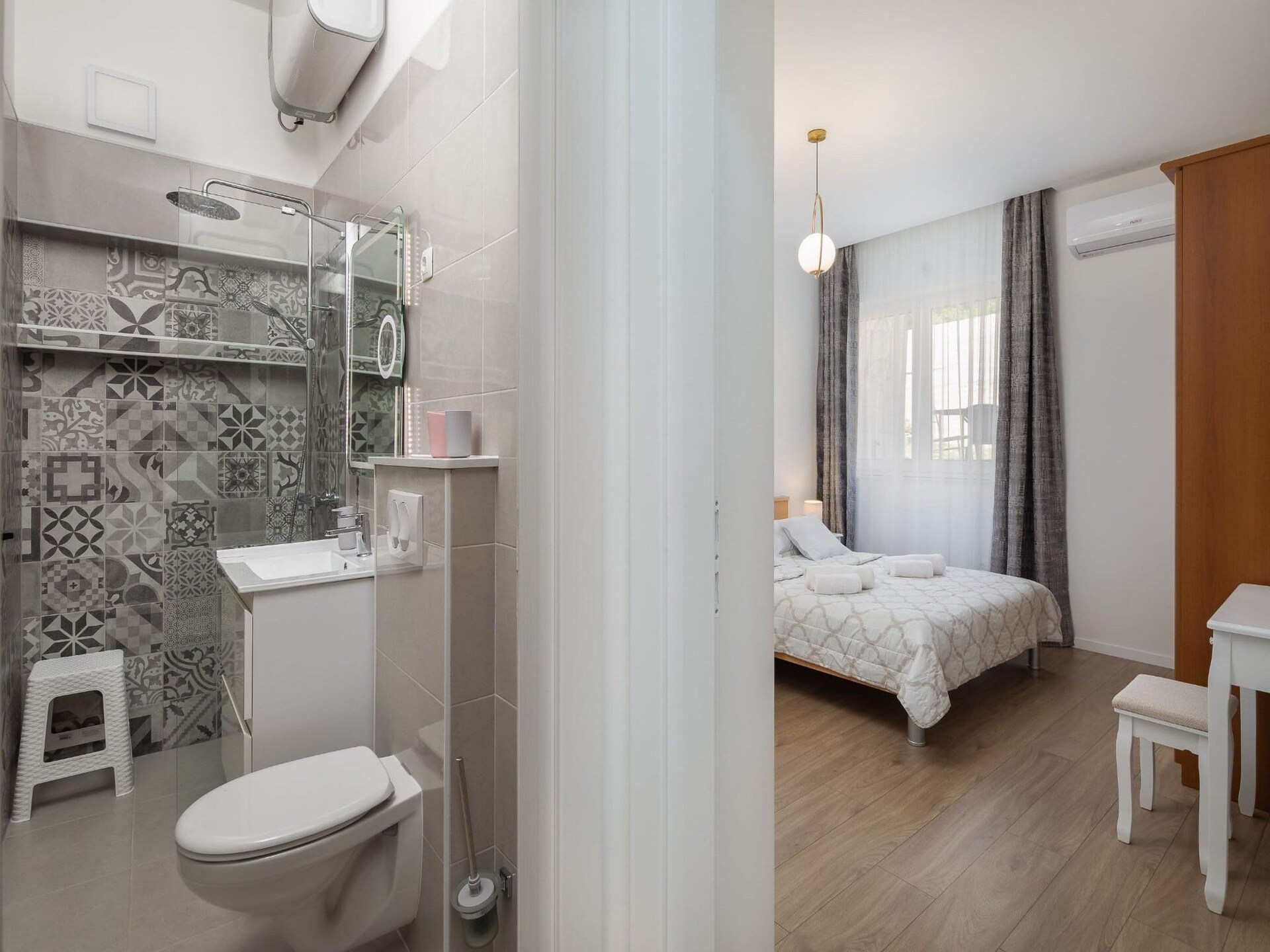 Rustiek appartement met balkon vlakbij het strand van Stanici - foto 15