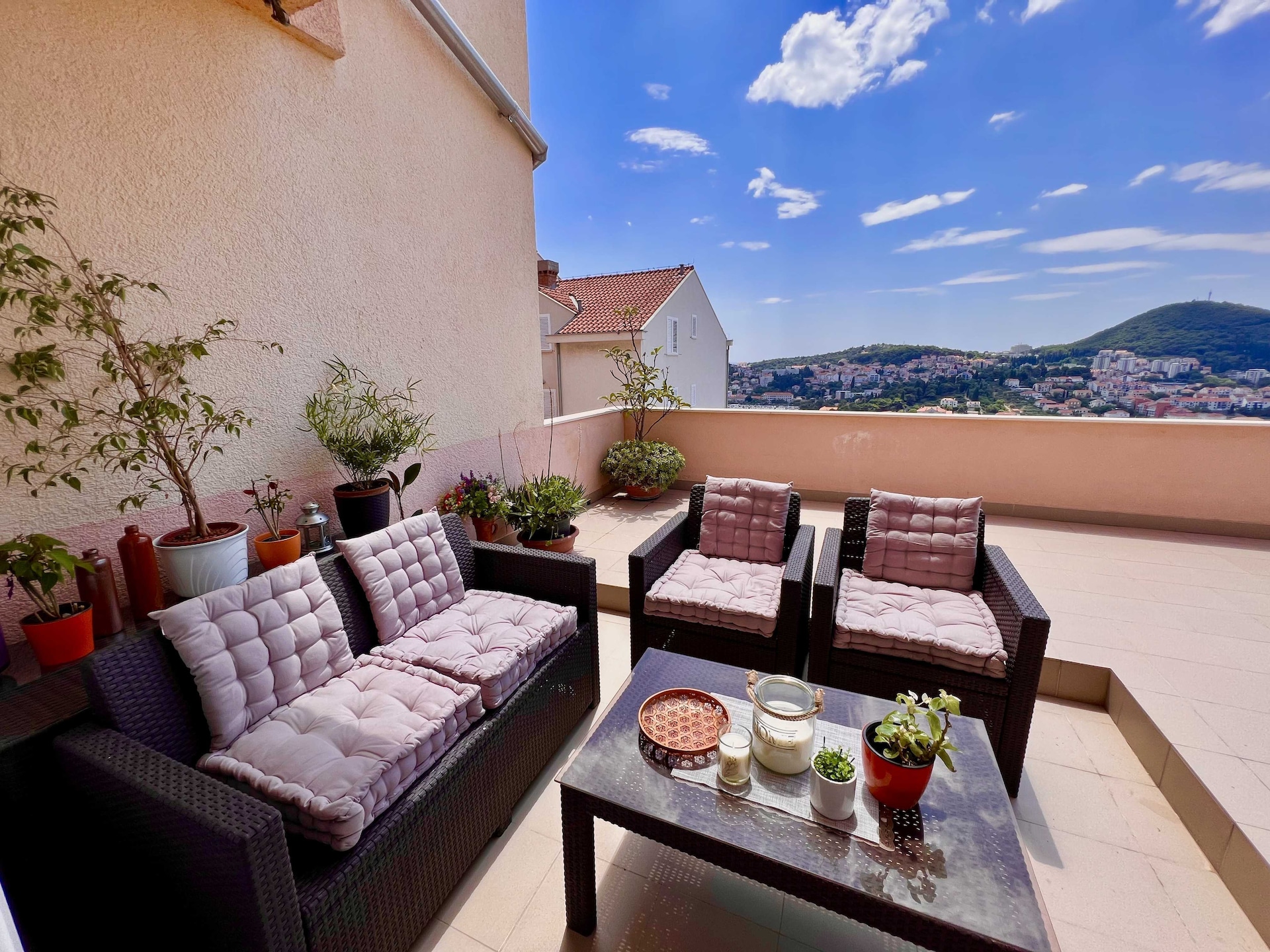 Appartement Lana: Zeezicht & Terras nabij Oud Dubrovnik - foto 24