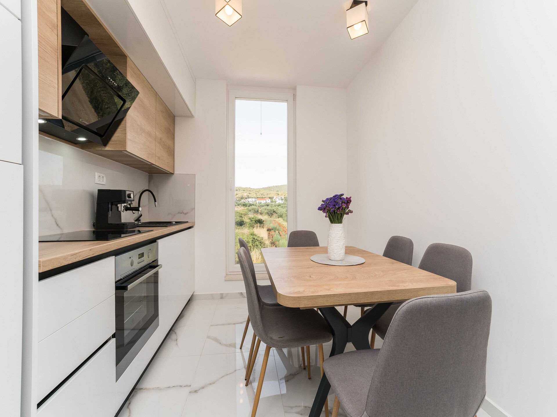 5-persoons appartement in Bibinje op 700m van het strand - foto 4
