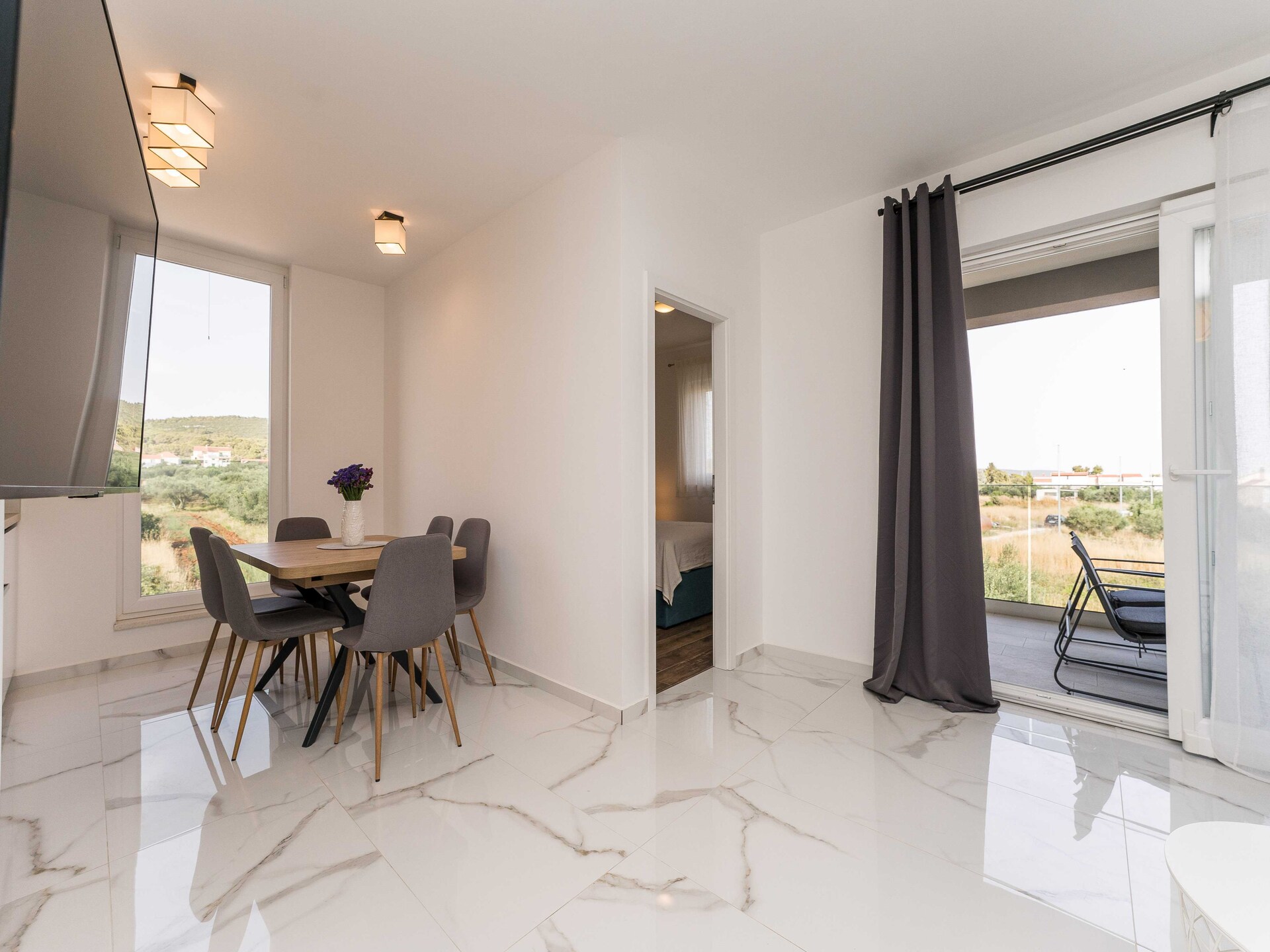 5-persoons appartement in Bibinje op 700m van het strand - foto 19