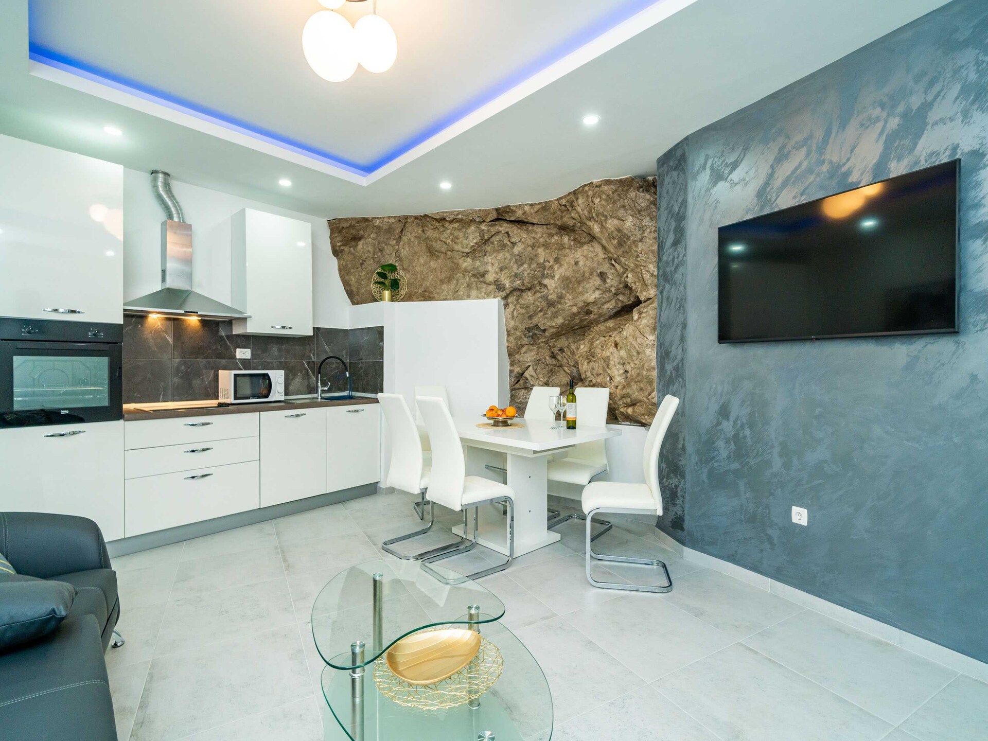 Appartement met terras en zeezicht direct aan zee in Molunat - foto 8