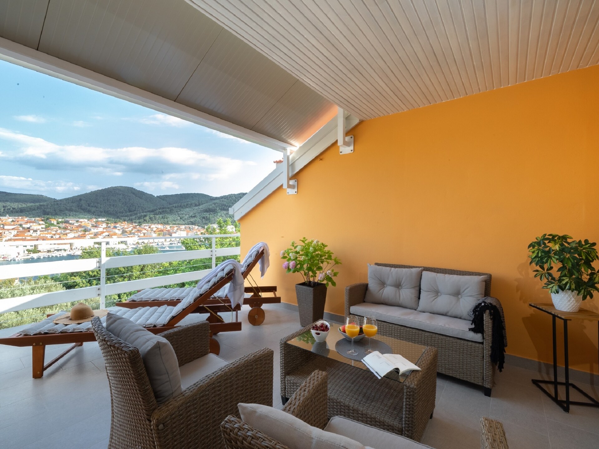 Royaal appartement met zeezicht en terras op 200 meter van het strand in Vela Luka - foto 21